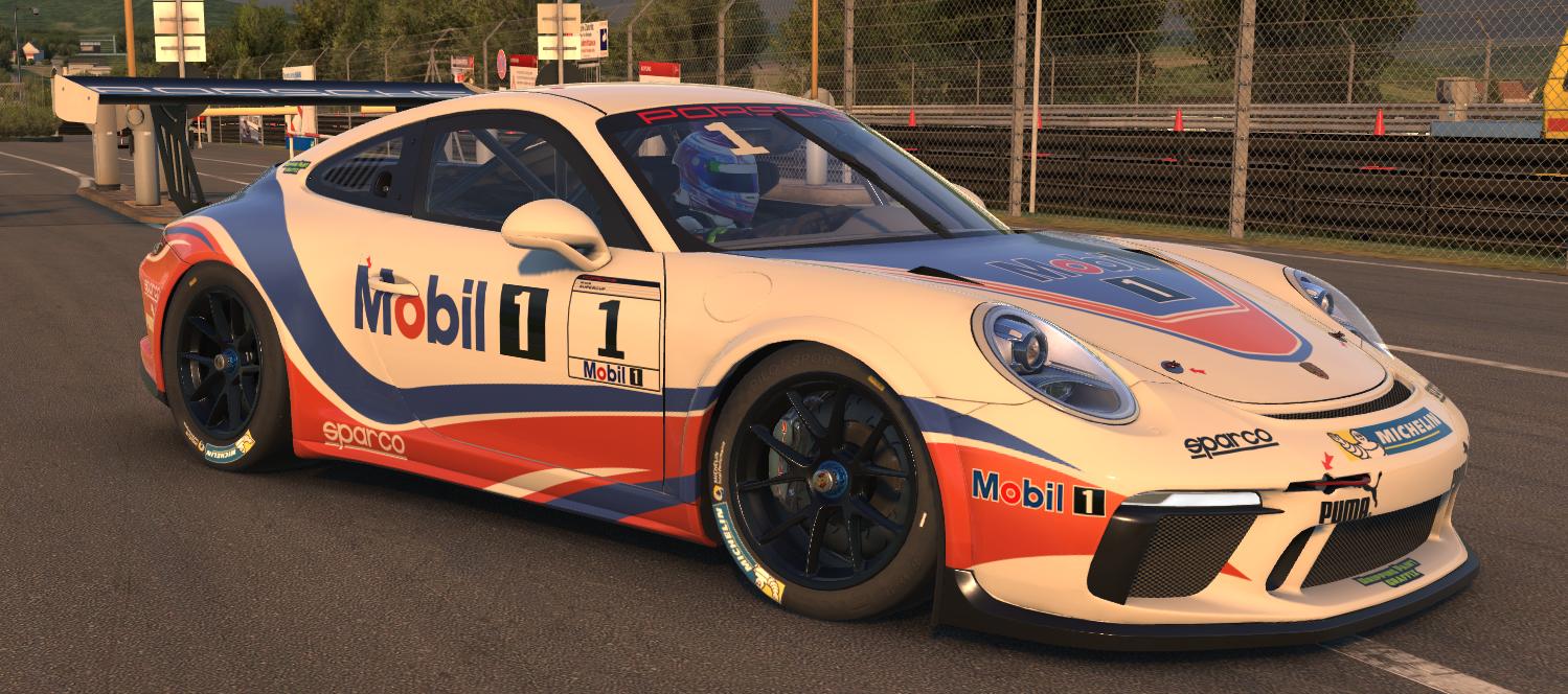 Porsche 911 Cup - Mobil 1 Concept by Scott S. - Trading Paints