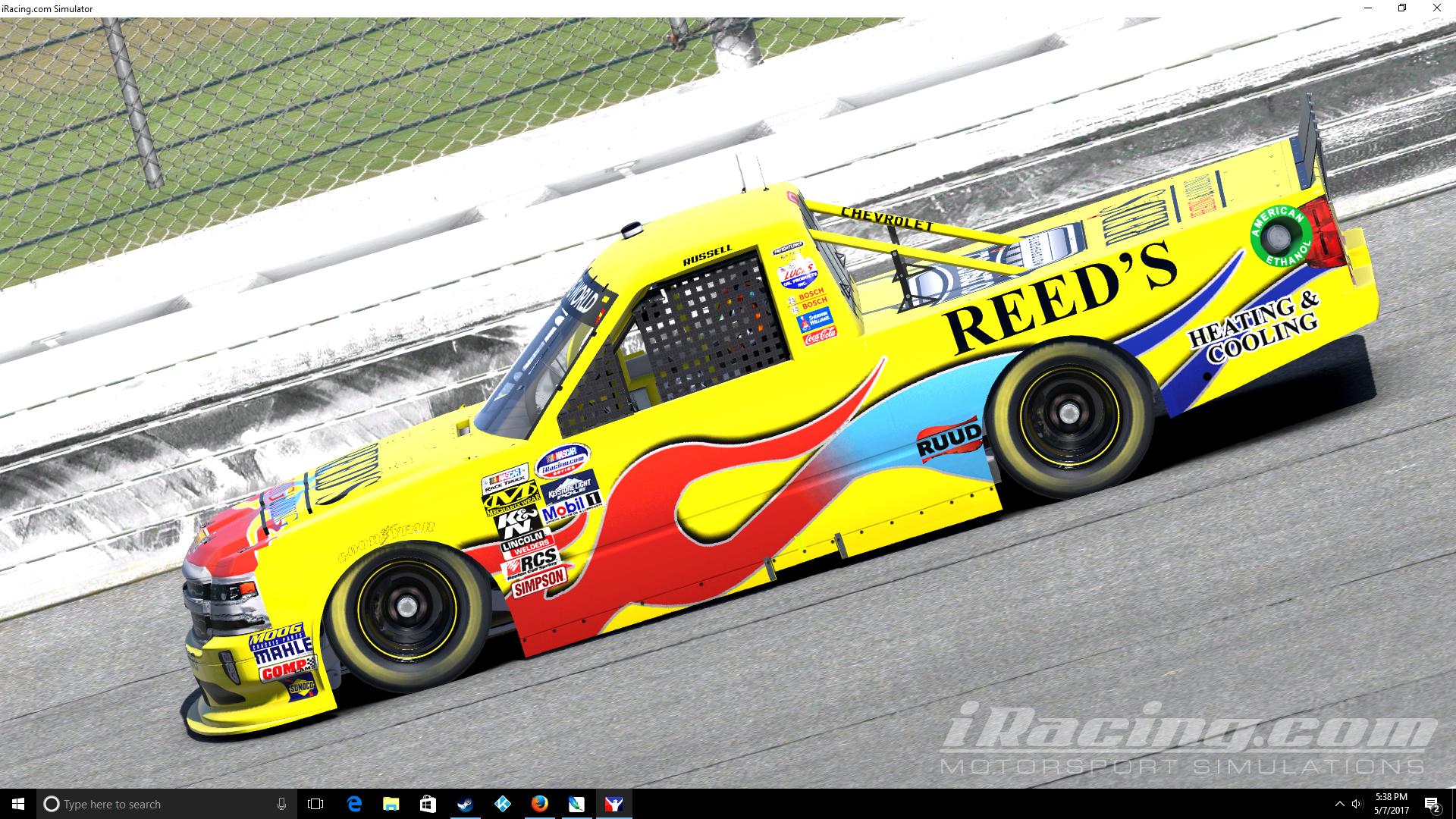 Reeds Heating and Cooling Chevy Silverado by Sean D. Trading Paints