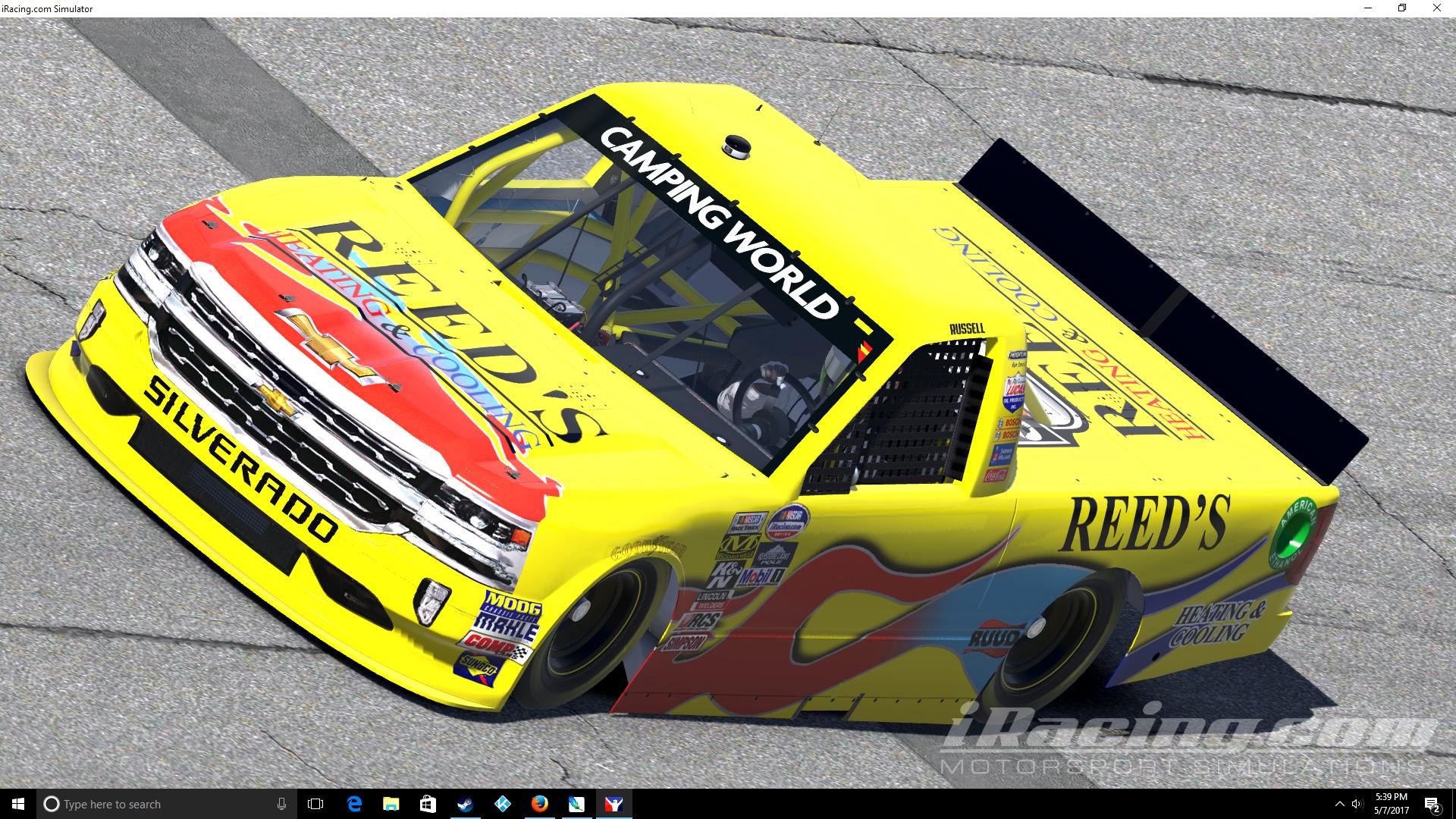 Reeds Heating and Cooling Chevy Silverado by Sean D. Trading Paints