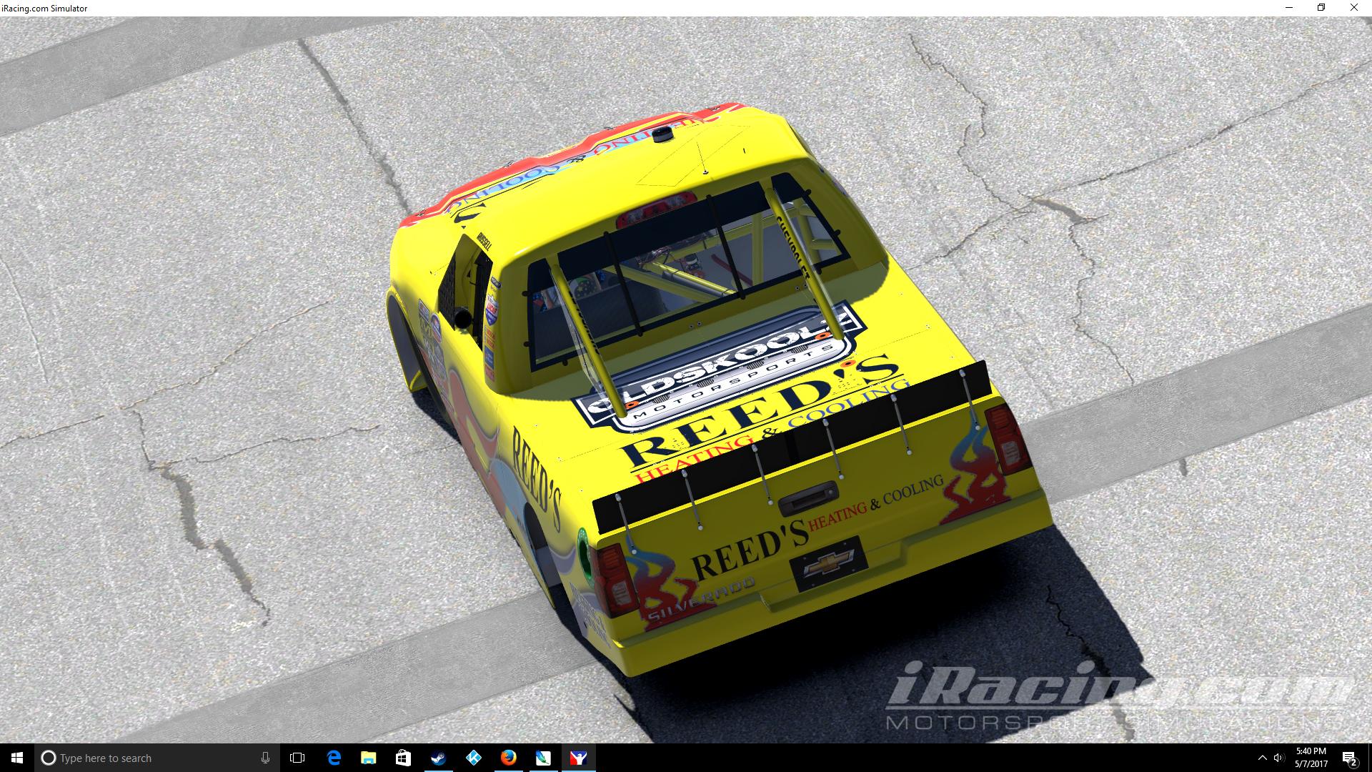 Reeds Heating and Cooling Chevy Silverado by Sean D. Trading Paints