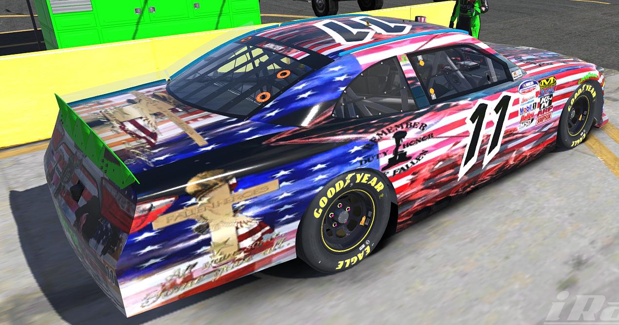 Xfinity Toyota Memorial Day by Jason Kinzer Trading Paints