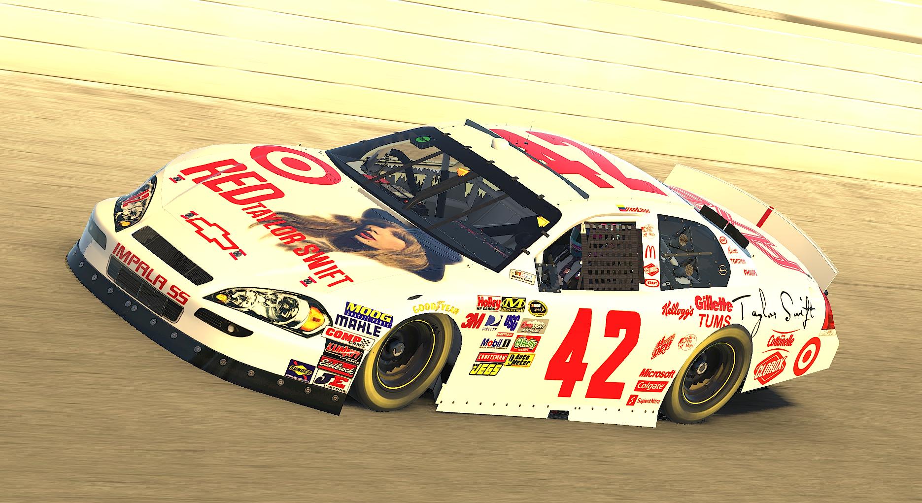 Red Taylor Swift Target CGR by Hamish G. Trading Paints