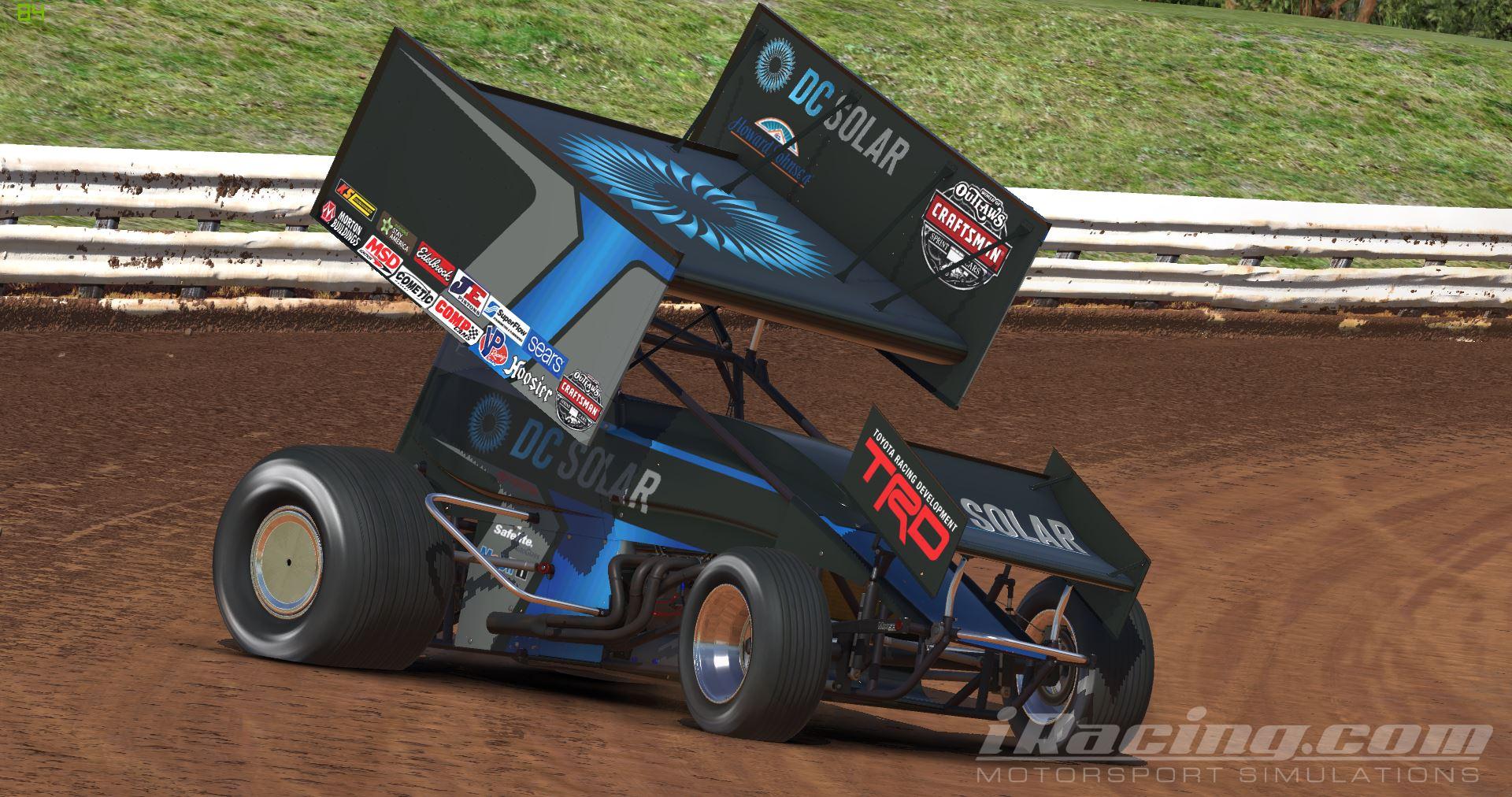 Christopher bell chili bowl car by Fred T. Lipe Trading Paints