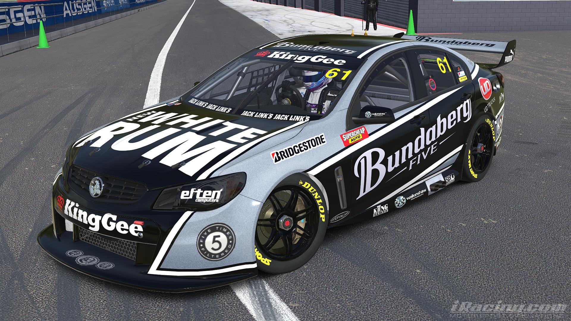 Replica Holden VEII Commodore Bundaberg Racing 2011 Bathurst