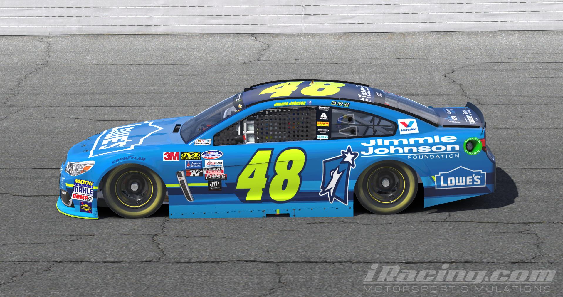 2017 Lowes/Jimmie Johnson Foundation Chevy SS by Chandler Krizek