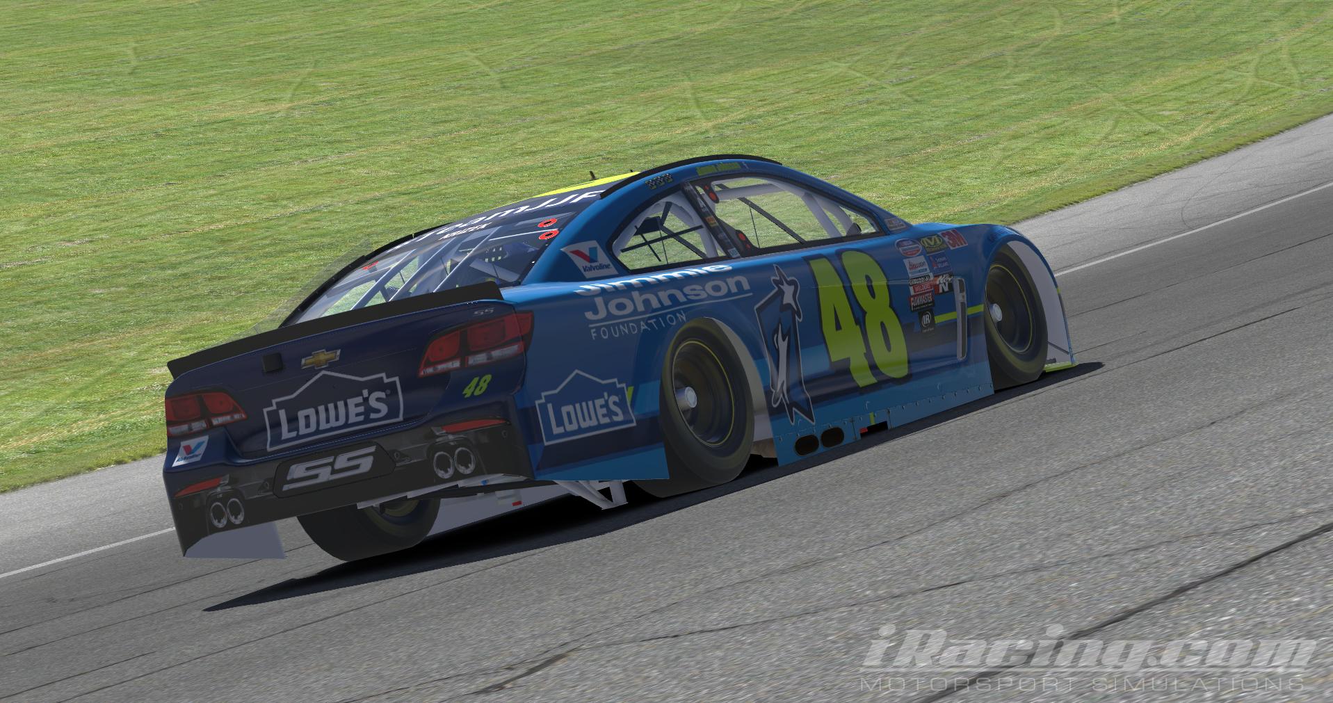 2017 Lowes/Jimmie Johnson Foundation Chevy SS by Chandler Krizek