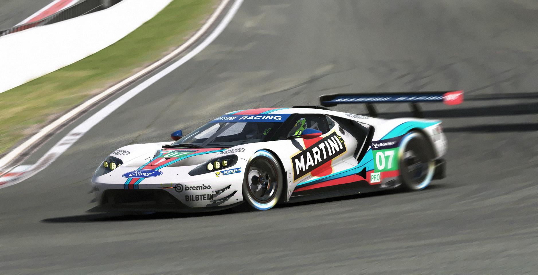 Martini Racing Ford GT 2017 by Dominik Gerardts Trading Paints