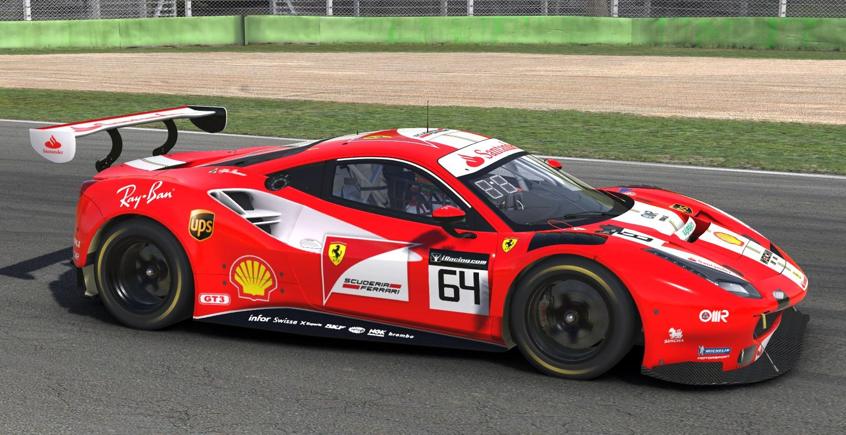 Ferrari 488 Gt3 By John Paquin Trading Paints