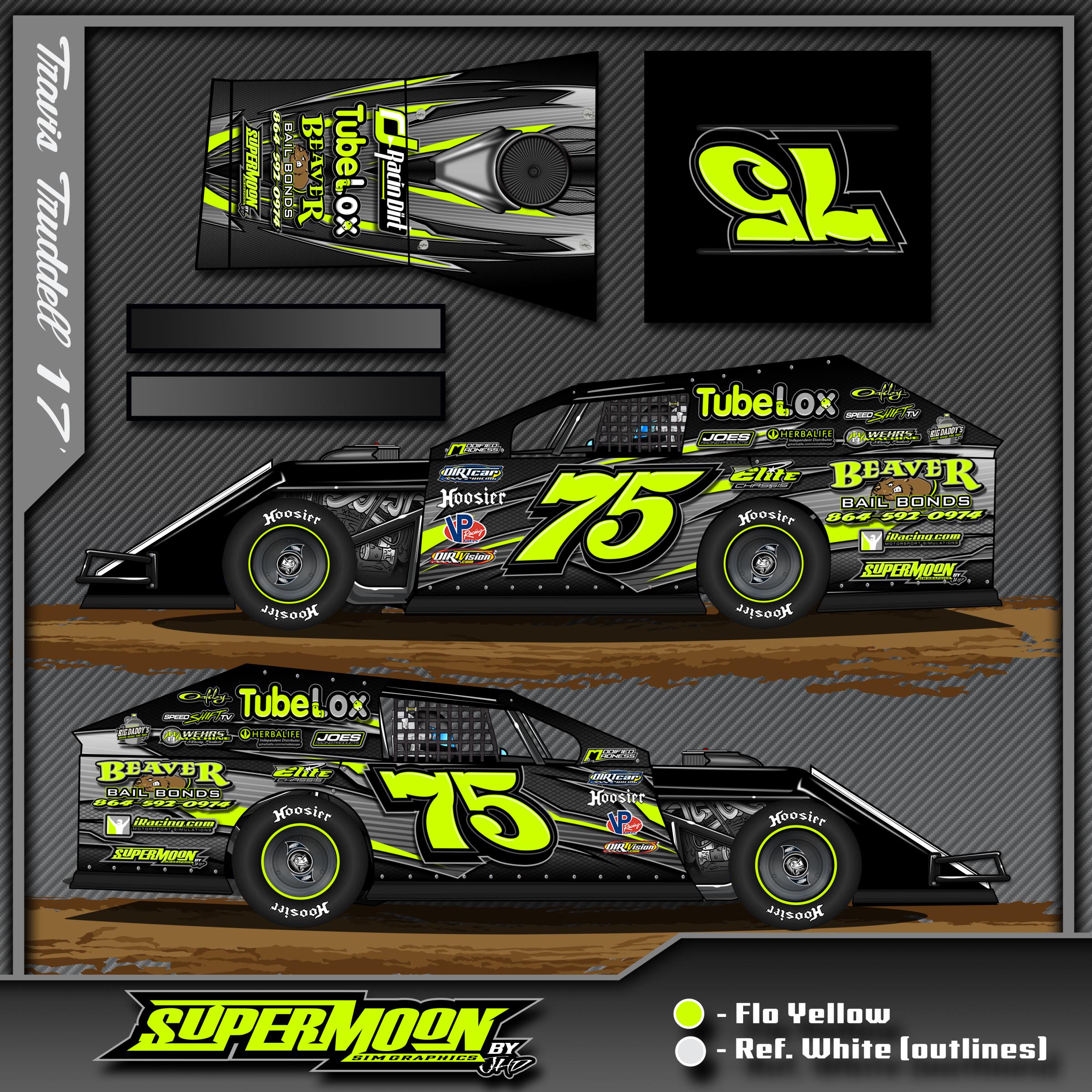 Preview of black yellow car 71245 by Jerry Hockett