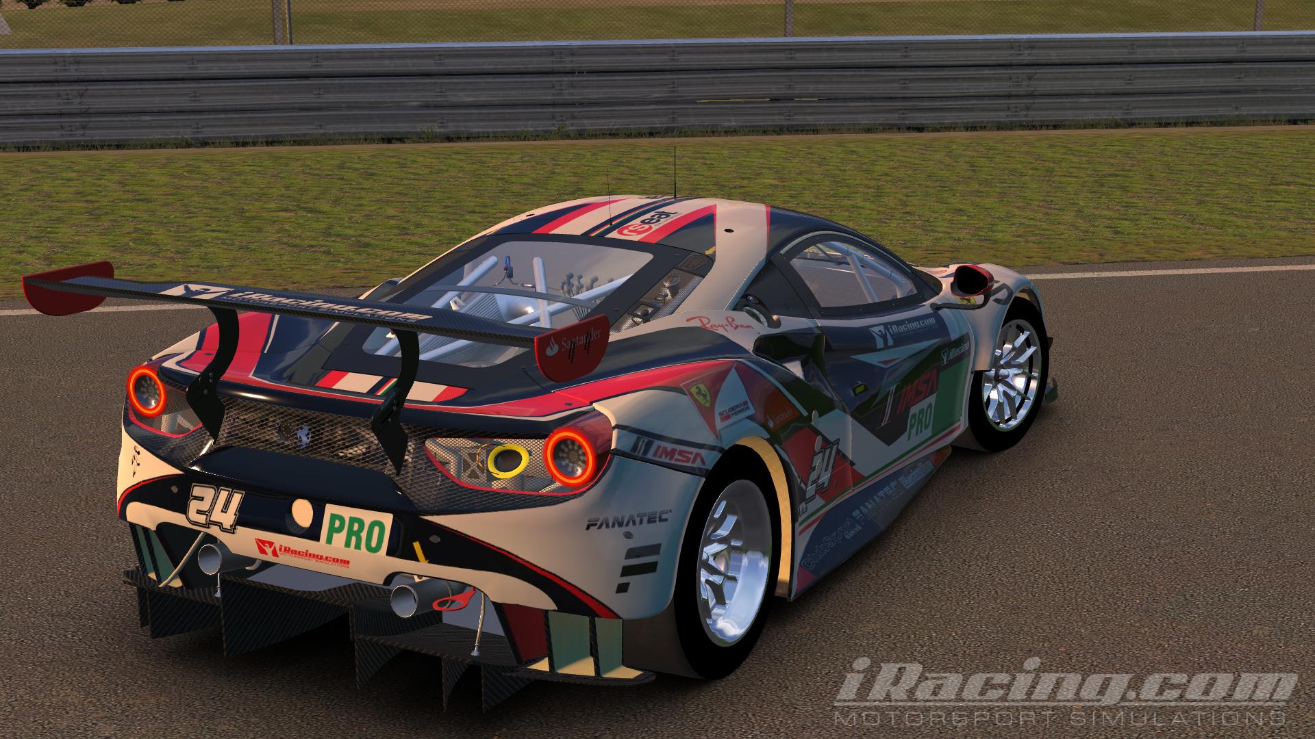 Ferrari Gte 488 Iracing By Joseph Cupani Trading Paints