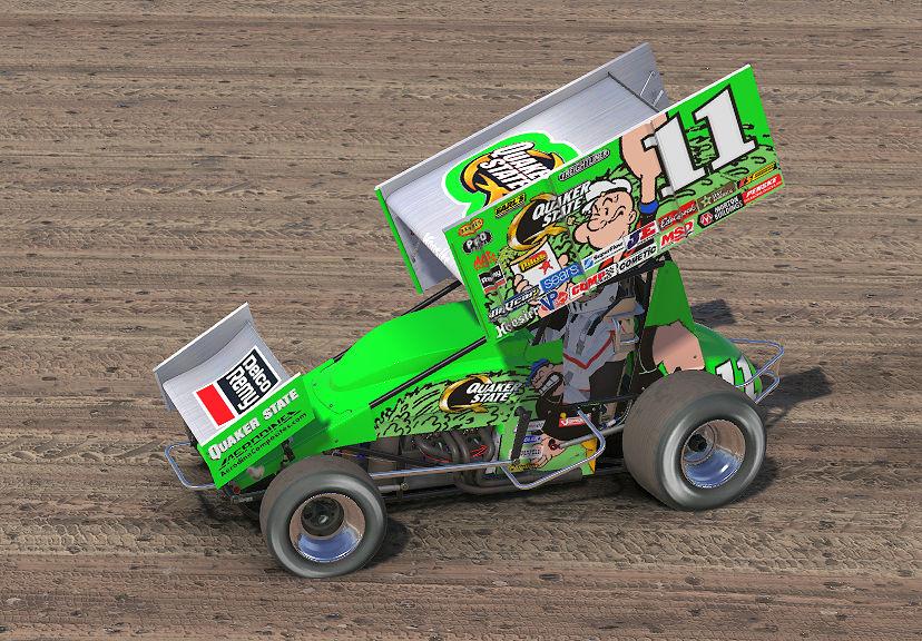 steve kinser popeye by