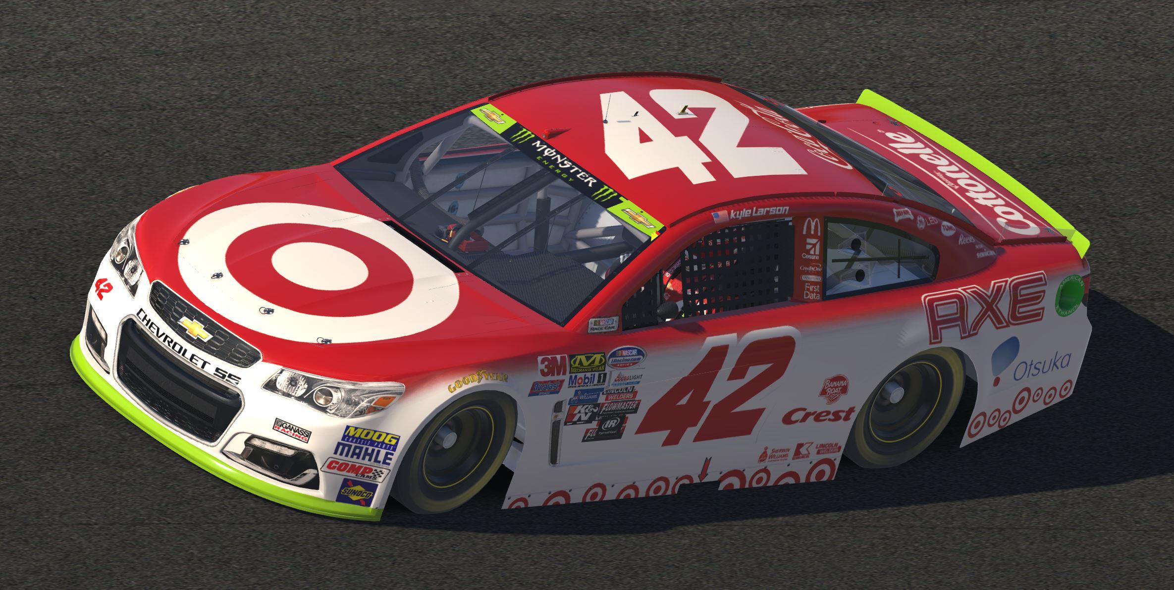 Preview of 2017 Kyle Larson Target (Charlotte) by Ryan Nichols2