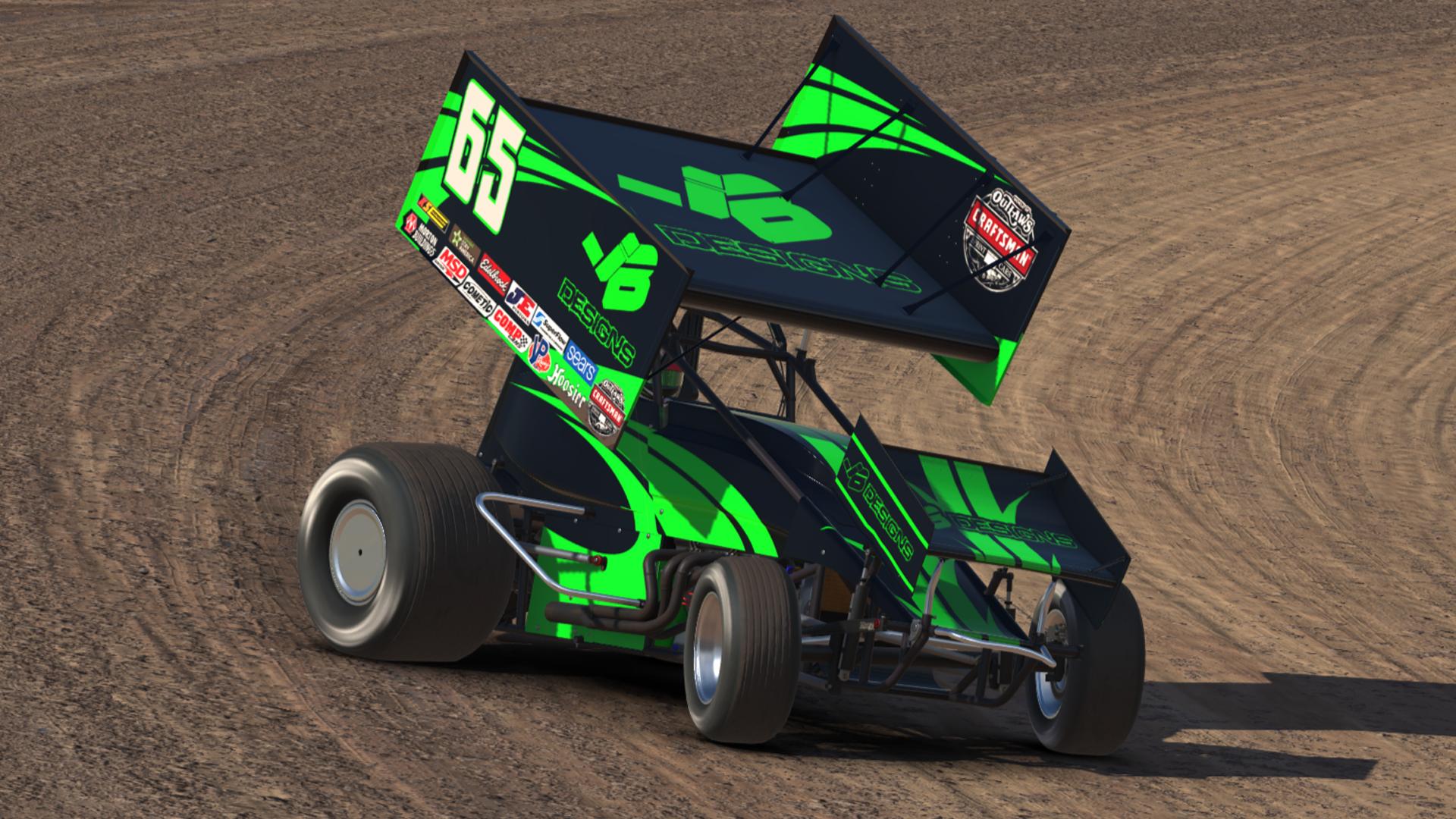 Dirt Sprint jb designs by Justin Bland Trading Paints
