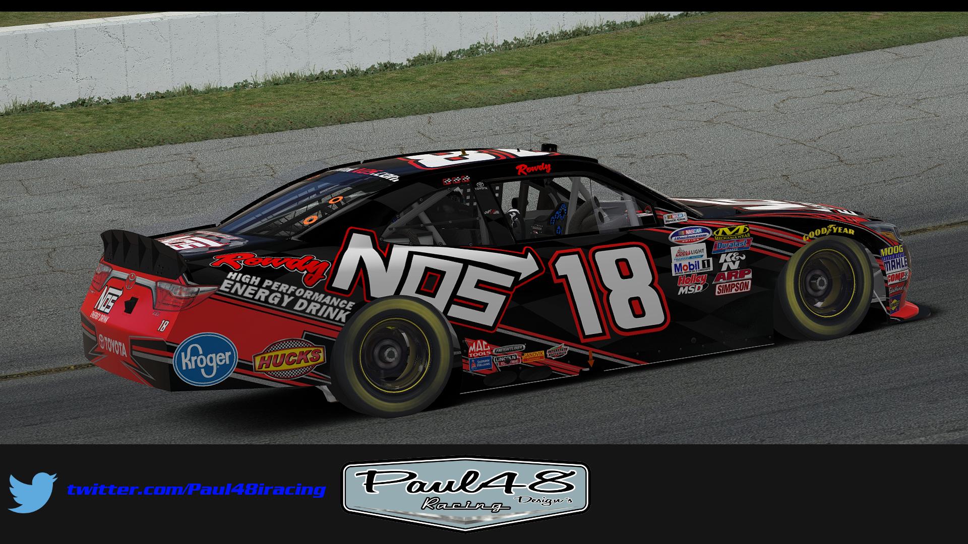 2017 Kyle Busch NOS Rowdy by Thomas Sink Trading Paints