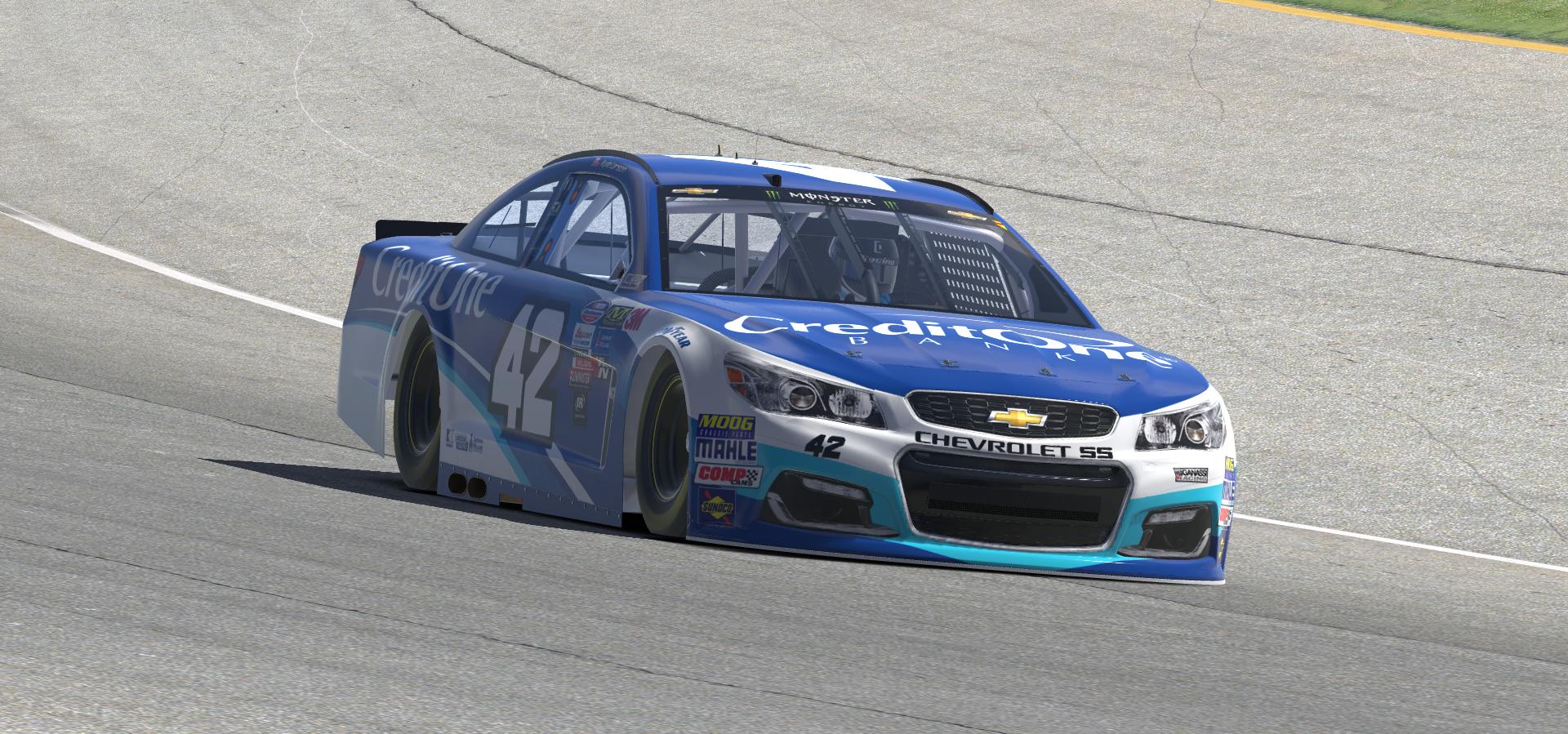 Preview of 2018 Kyle Larson Credit One Bank Chevy by Doug DeNise