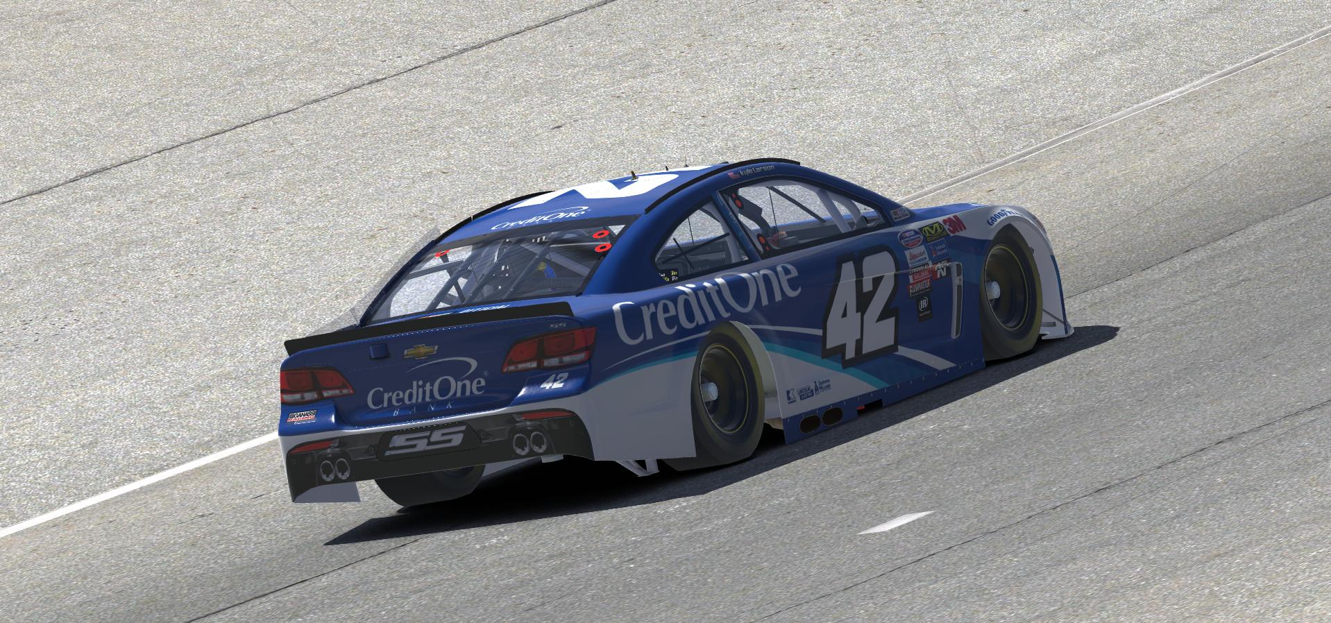 Preview of 2018 Kyle Larson Credit One Bank Chevy by Doug DeNise