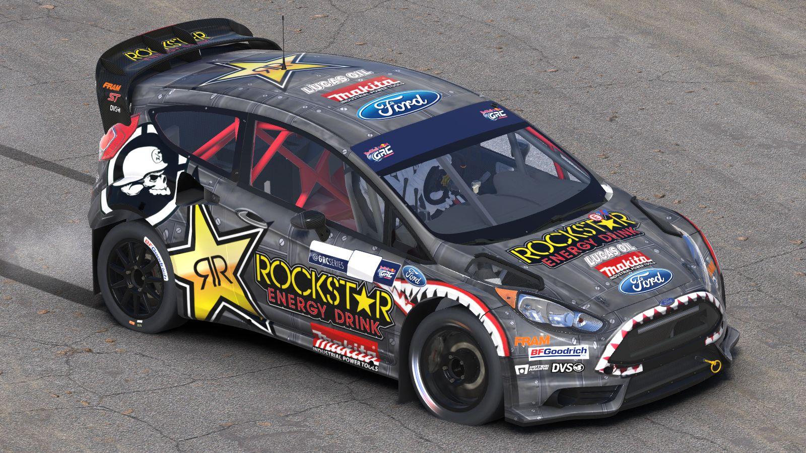 Preview of Brian Deegan Rockstars  Energy Drink Ford Fiesta by Stephane Parent