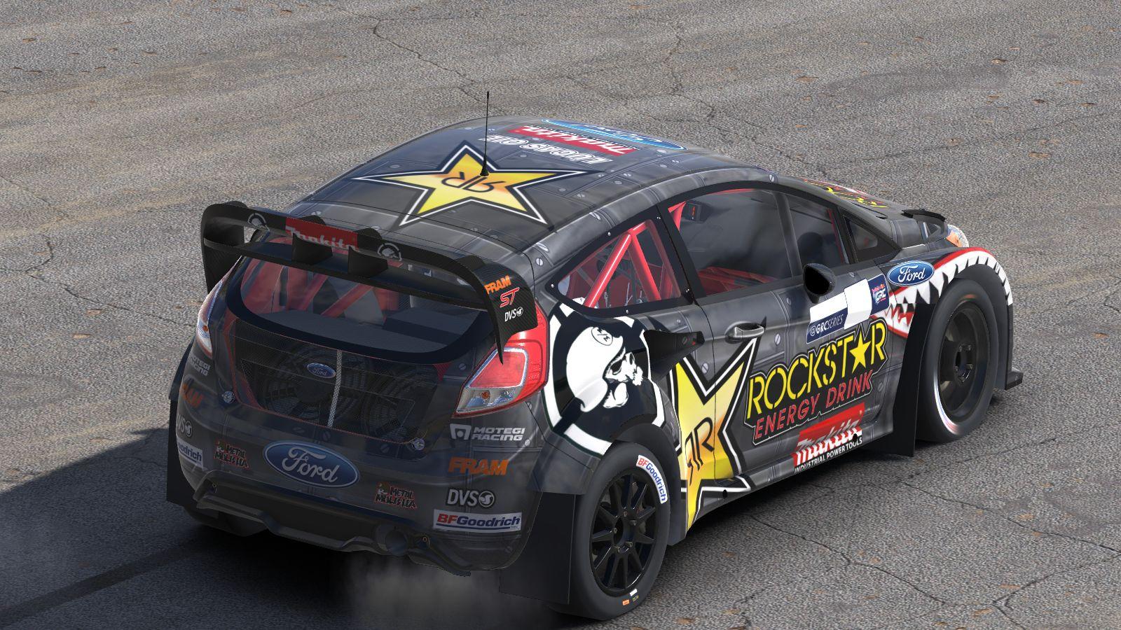 Preview of Brian Deegan Rockstars  Energy Drink Ford Fiesta by Stephane Parent