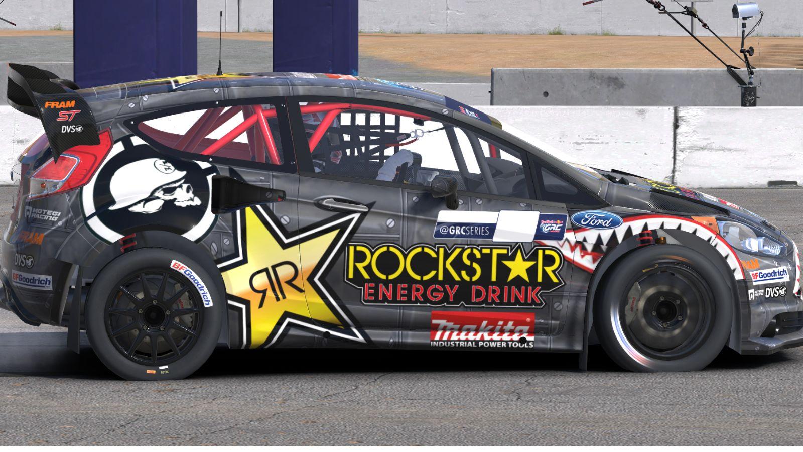 Preview of Brian Deegan Rockstars  Energy Drink Ford Fiesta by Stephane Parent