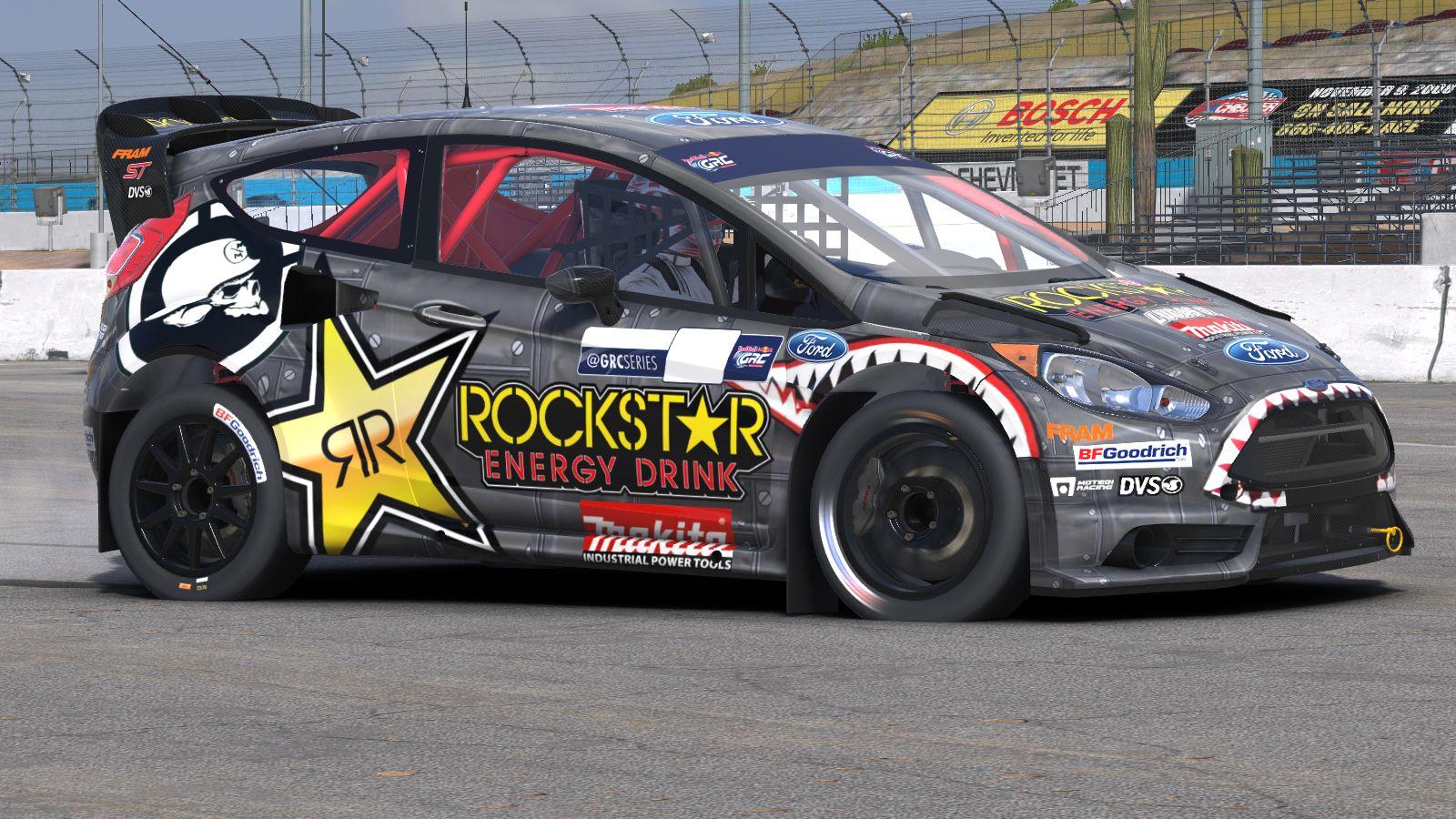 Preview of Brian Deegan Rockstars  Energy Drink Ford Fiesta by Stephane Parent