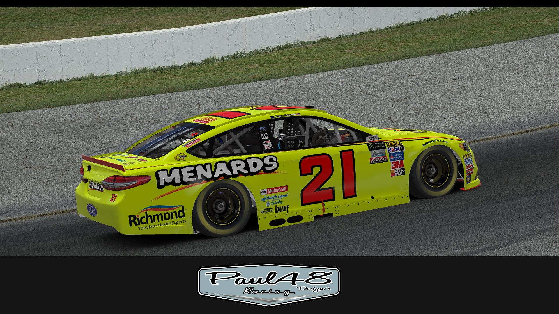 2018 Paul Menard Menards by Thomas Sink Trading Paints