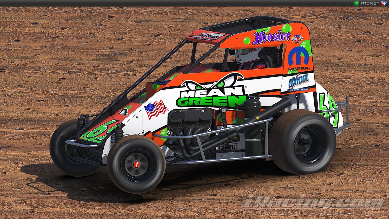 Hoffman Racing 69 midget by Jake Boyer Trading Paints