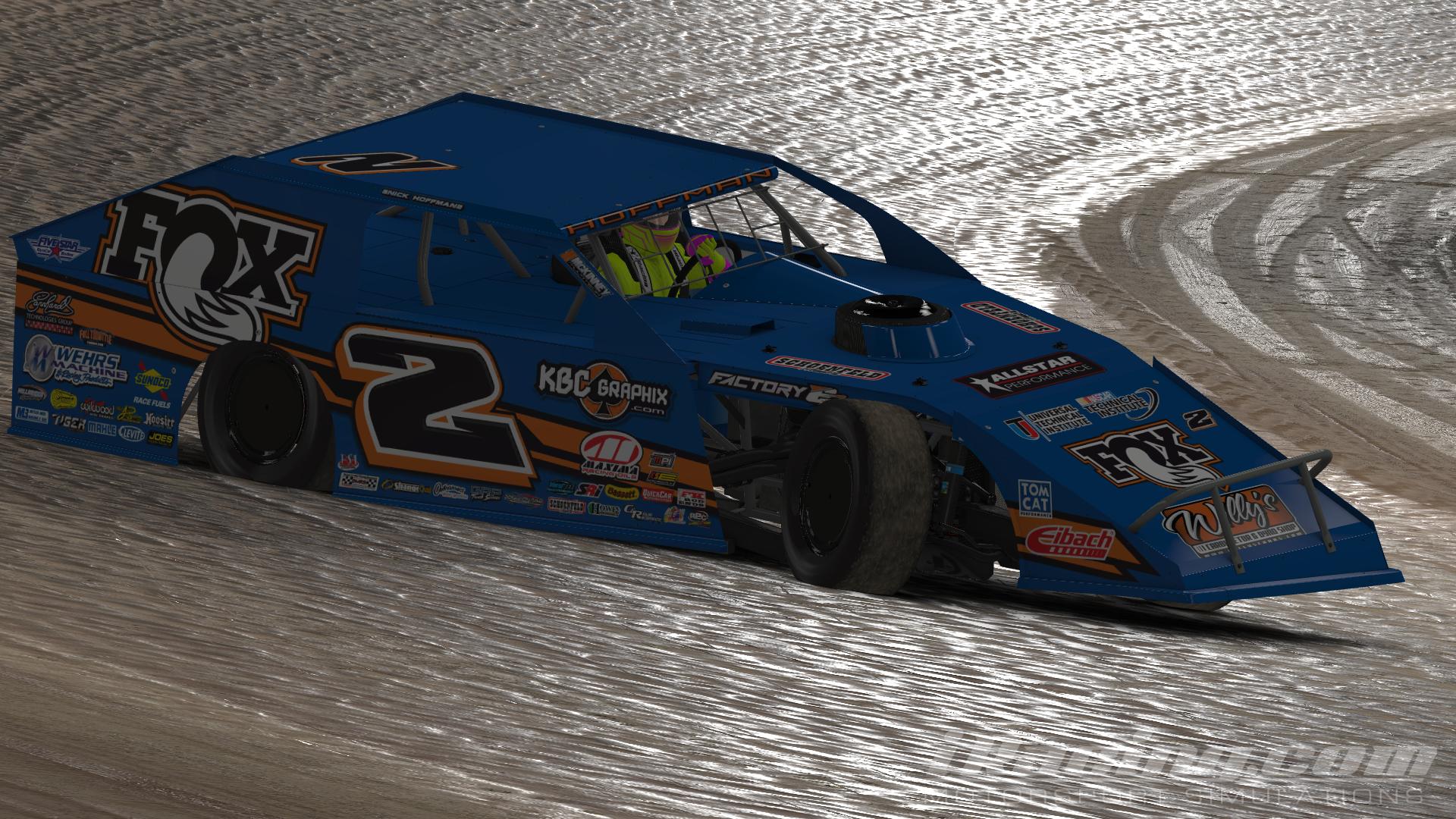 Nick Hoffman 2018 Elite Chassis by Mike McKinney Trading Paints