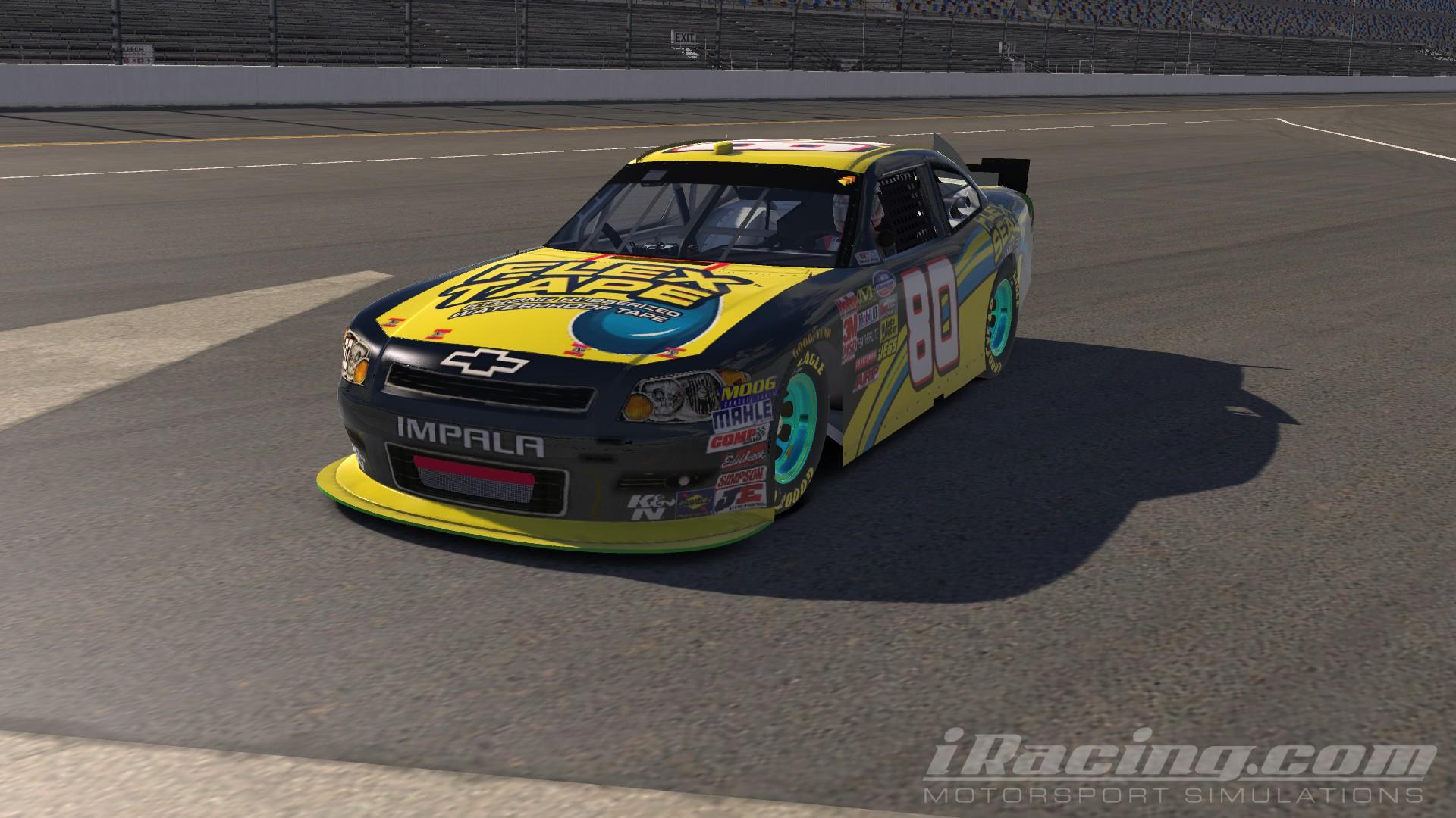 NASCAR Nationwide FLEX TAPE and Seal by Russell Caney Trading Paints