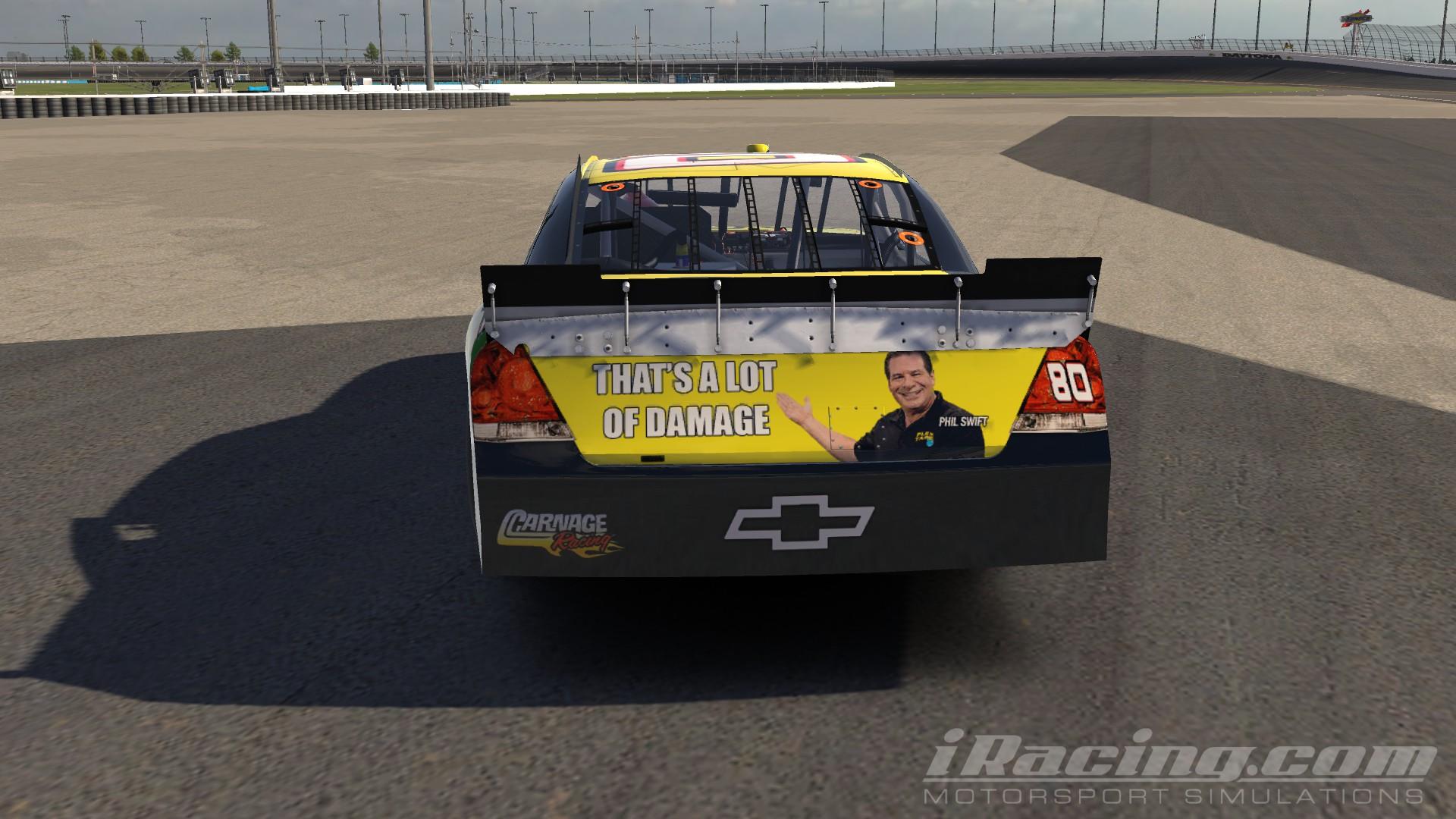 NASCAR Nationwide FLEX TAPE and Seal by Russell Caney Trading Paints