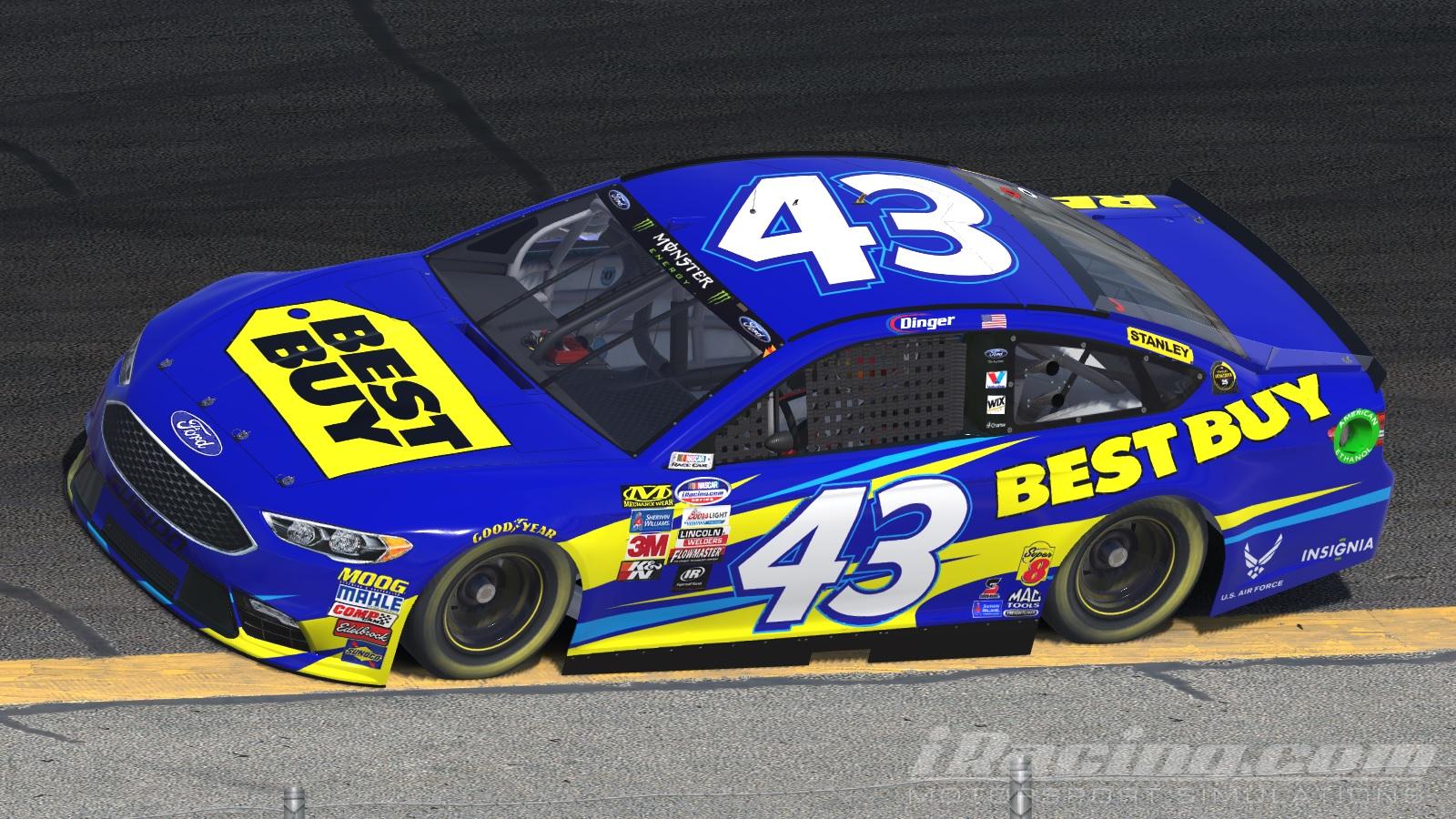 AJ Allmendinger 2011 Best Buy by Will Norton Trading Paints