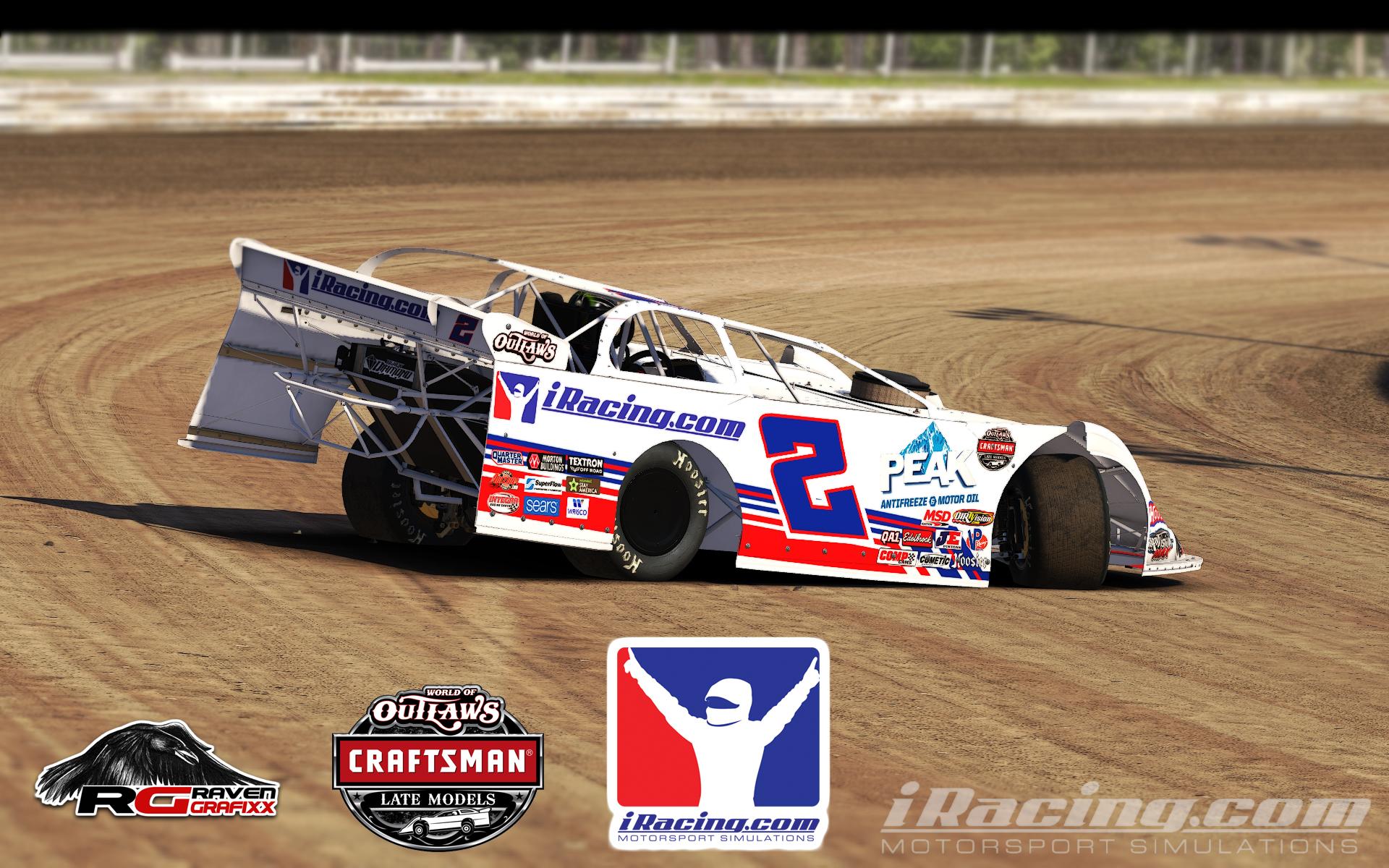 iRacing Dirt Late Model by Doyle Lowrance Trading Paints