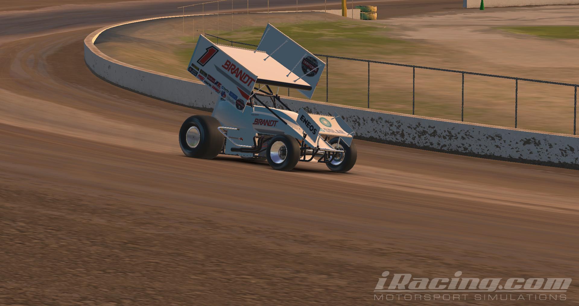 Kyle Larson 1K Brandt Sprint Car World of Outlaws 2018 by Ryan