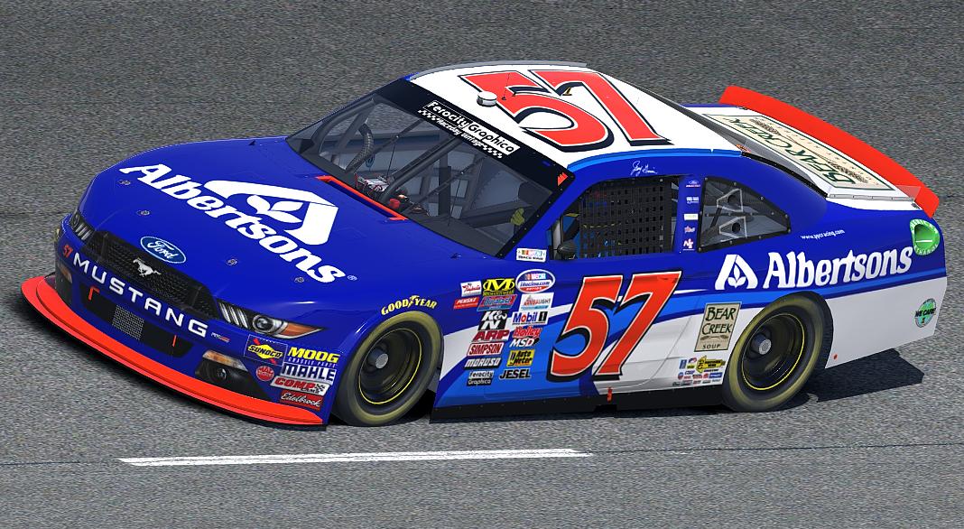 2002 57 Jason Keller Albertsons Ford (Busch Series) by Scott Mitton