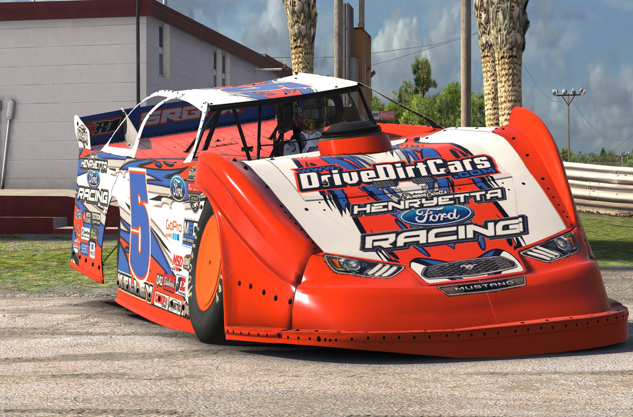 Henryetta Ford Racing Late Model by Trevor Baker3 Trading Paints