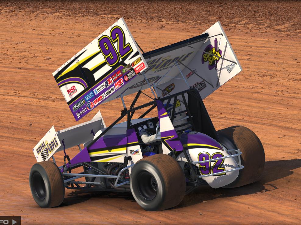 RoyalPurple Dirt Sprint by Robert Newberry Trading Paints