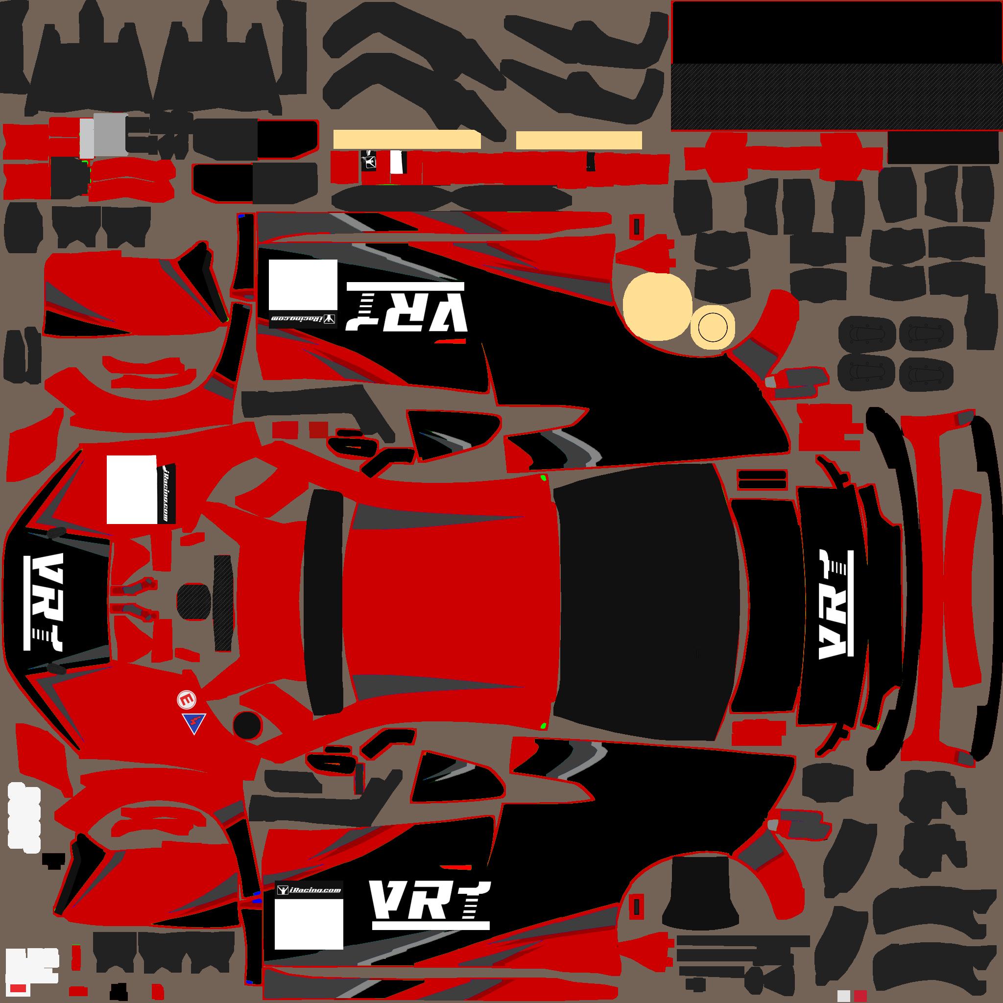 VRT Audi R8 LMS GT3 by Rasmus Augustsson Trading Paints