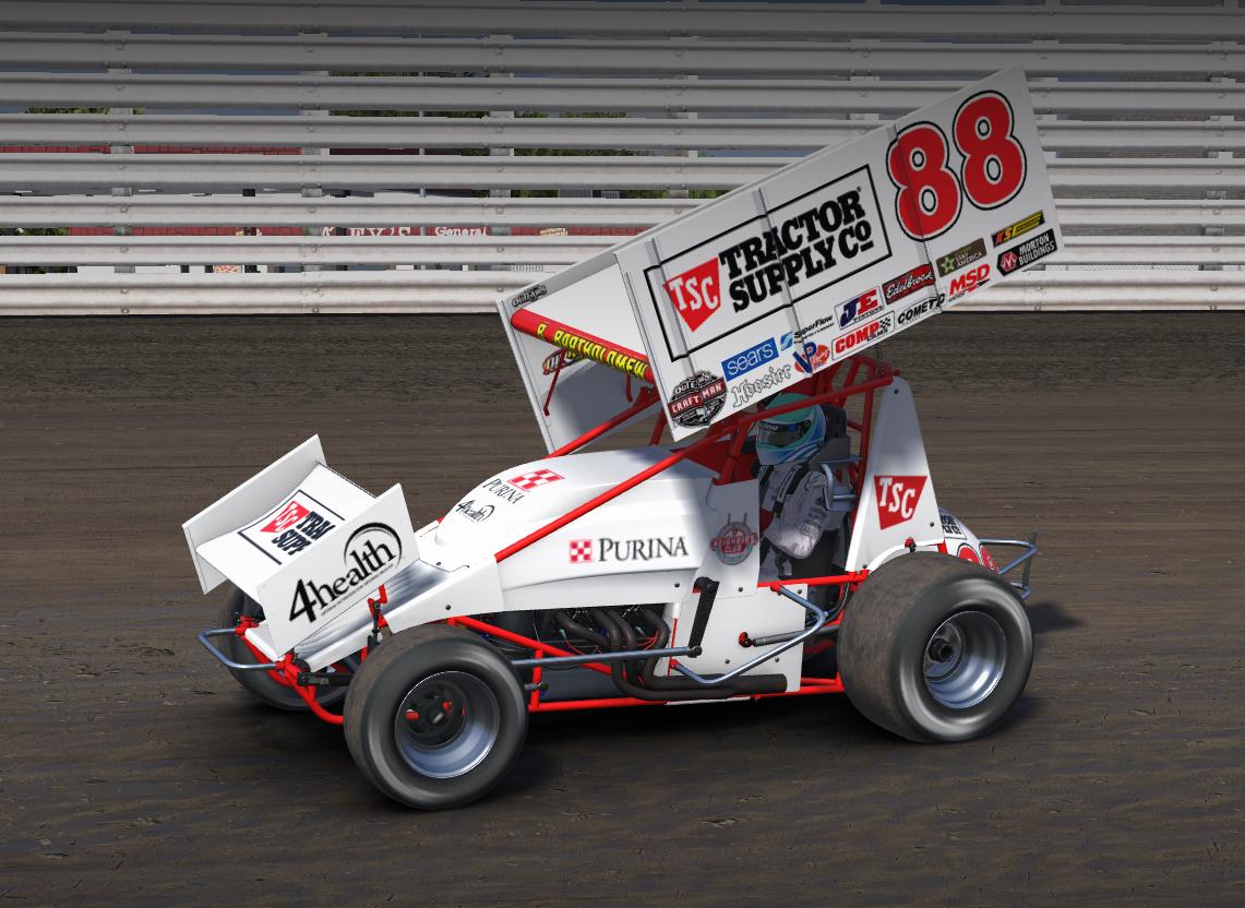 Tractor Supply Co./Purina Dirt Sprint by Brent Bartholomew Trading Paints