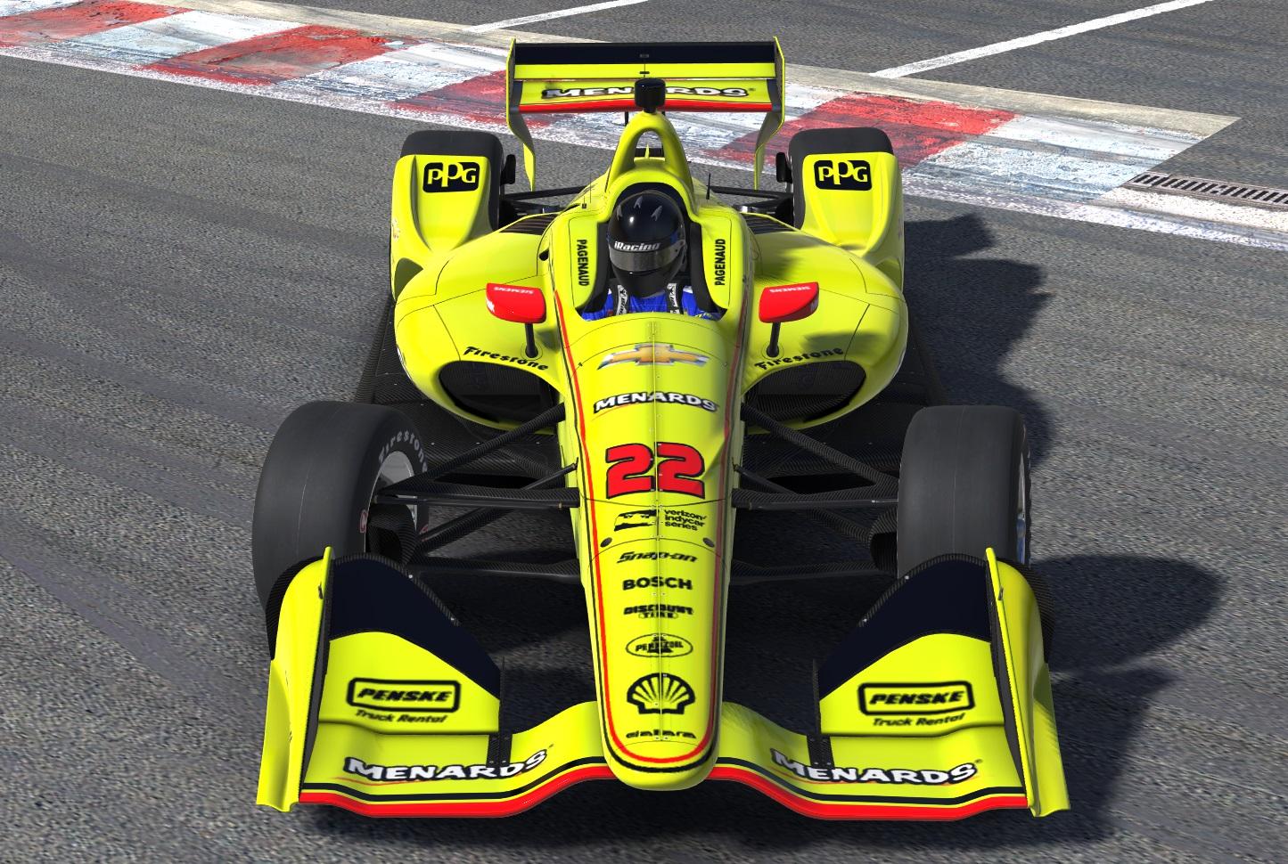 Preview of 2018 Menards Pagenaud by John Paquin