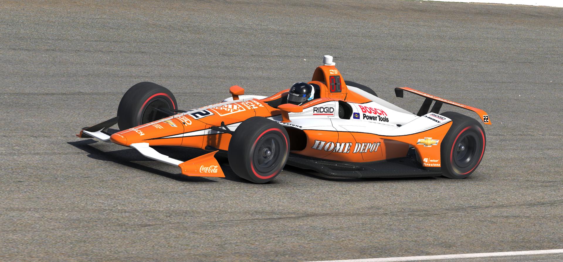 Preview of Tony Stewart 1999 Home Depot Indy 500 Car by Doug DeNise
