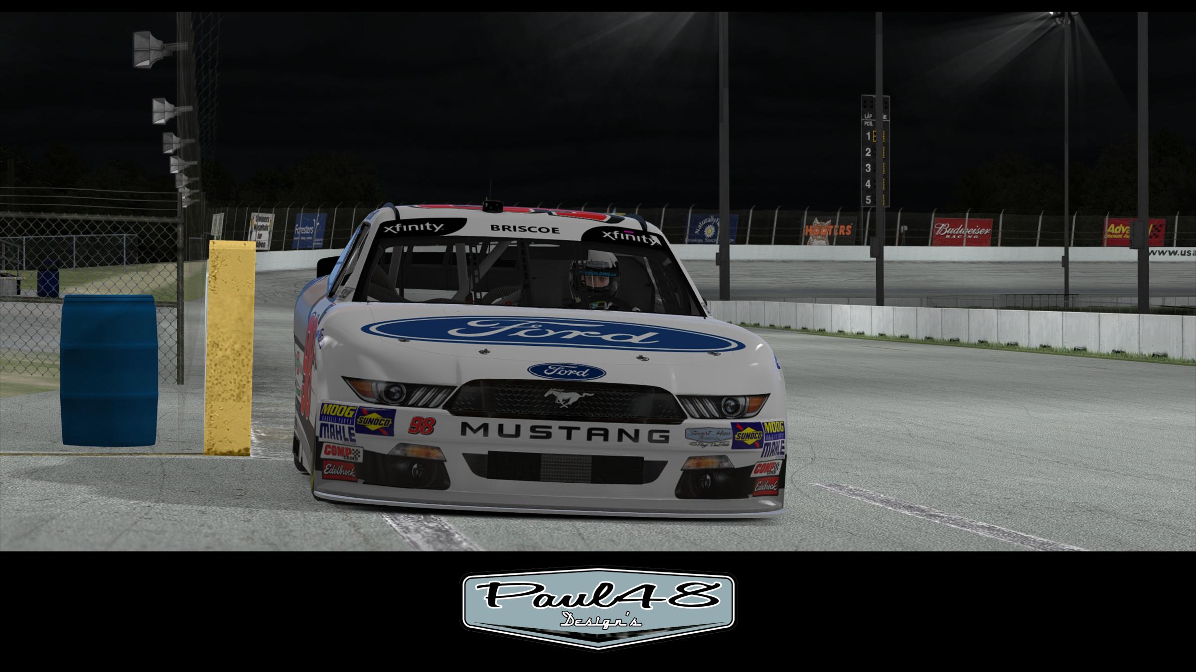 2018 Chase Briscoe Ford Development SHR by Thomas Sink Trading Paints