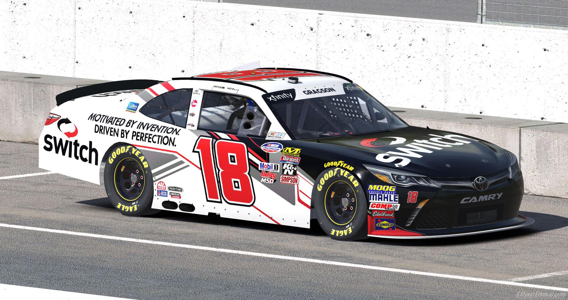 Preview of 2018 Noah Gragson Switch Toyota Camry by Ryan A Williams