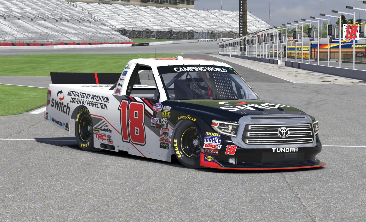Preview of Switch Toyota Tundra (Noah Gragson Xfinity 2018) by Erik Le