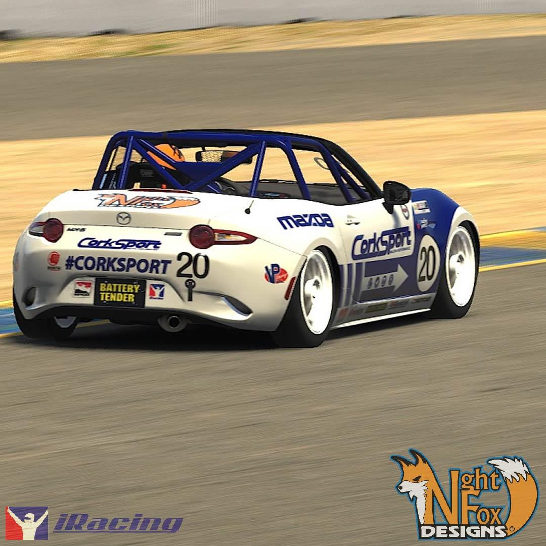 Corksport Global MX5 Blue by Steven B. Trading Paints