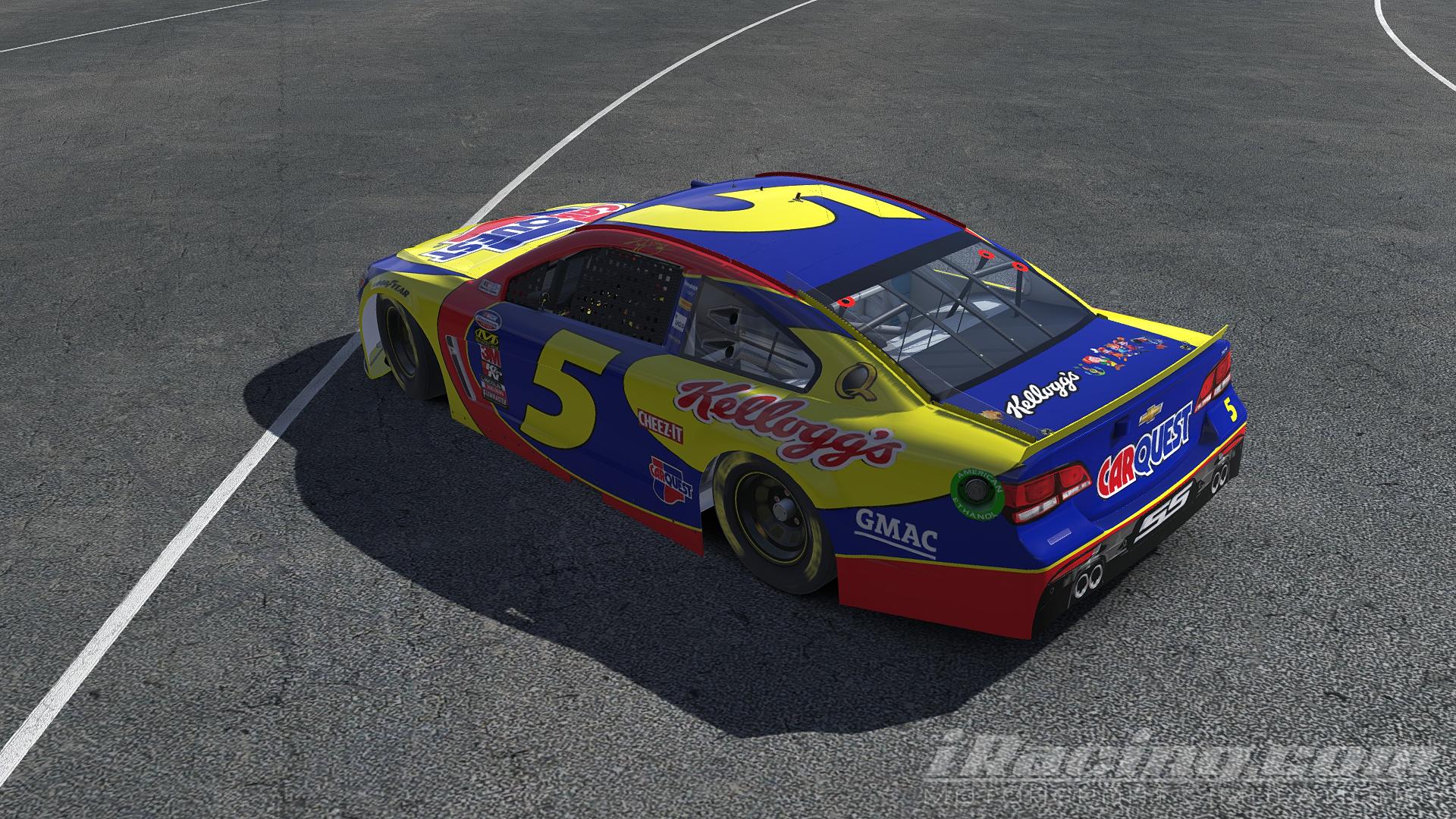 Kyle Busch Carquest 2007 by Kyle Westwood Trading Paints