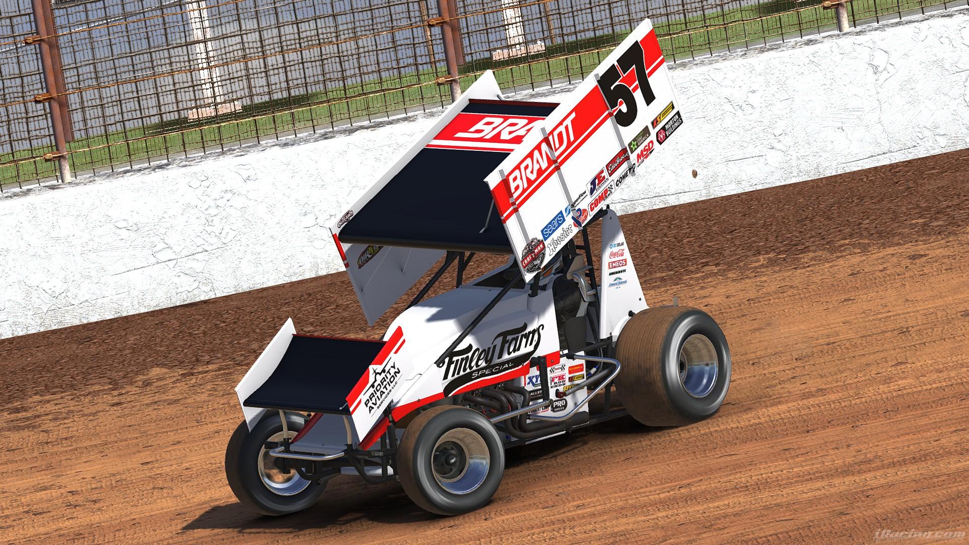 Kyle Larson 2018 Brandt Finley Farms By Ryan Shelton Trading Paints