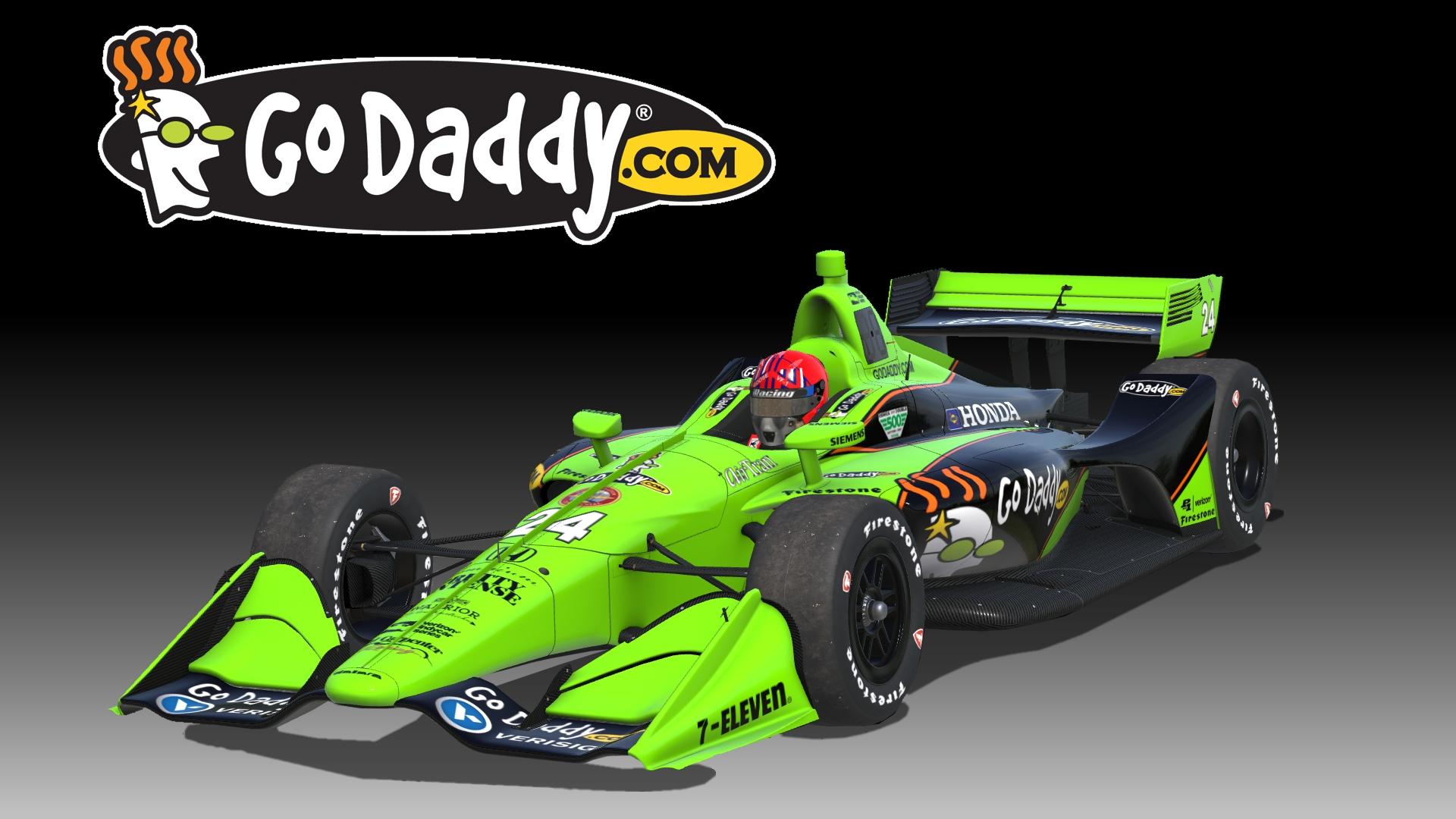 Preview of GoDaddy Dallara IR18 by Don Craig