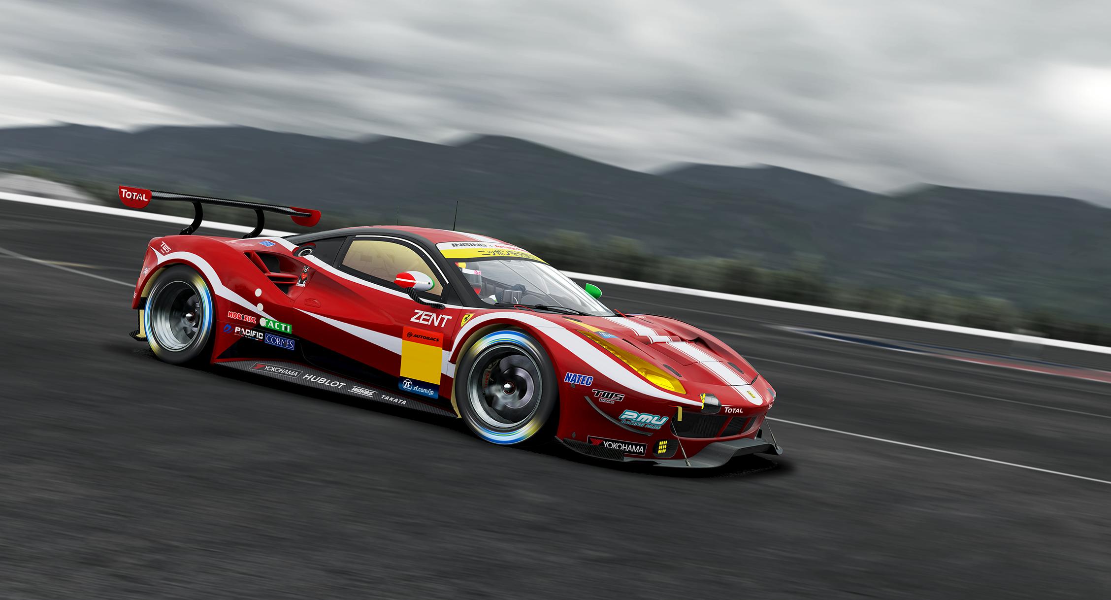 Preview of #50 INGING & Arnage Racing Ferrari 488 (Super GT) by Justin S Davis