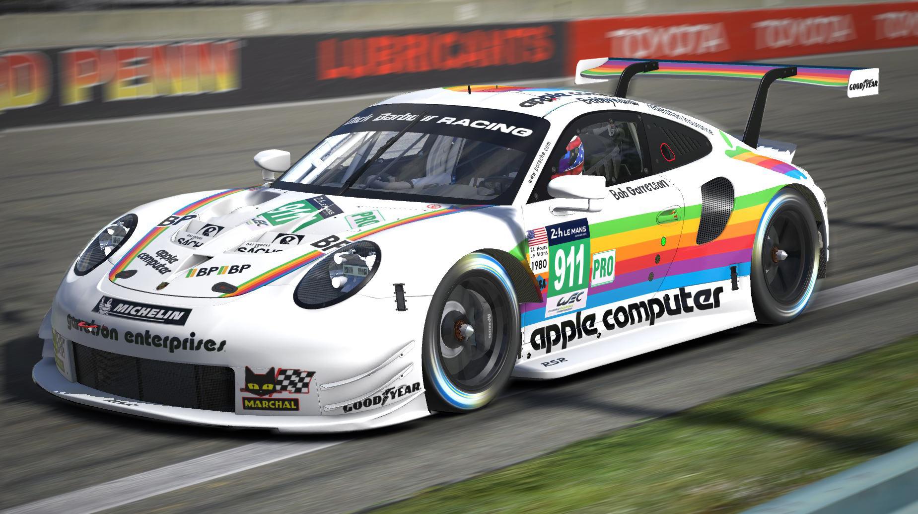 Apple Computers Porsche 935 by Andrew Fawcett Trading Paints