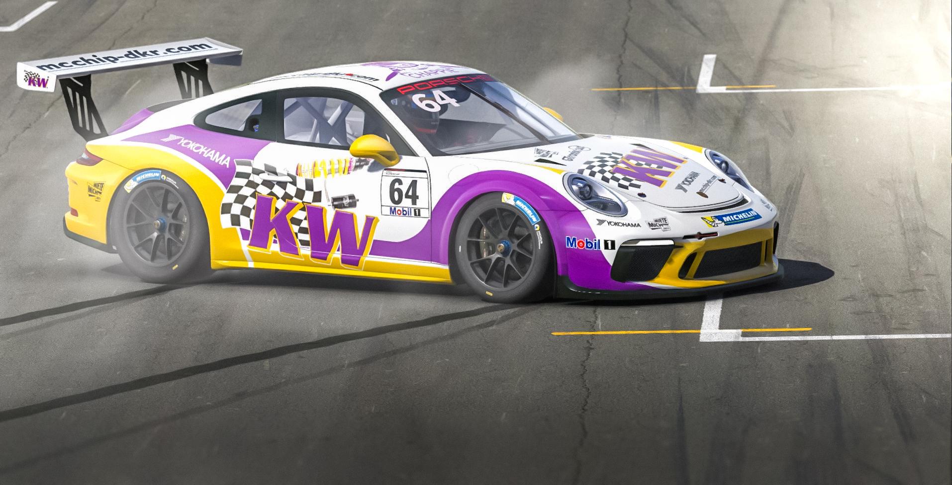 KW suspensions Porsche 911 GT3 Cup by Dominik Gerardts Trading Paints