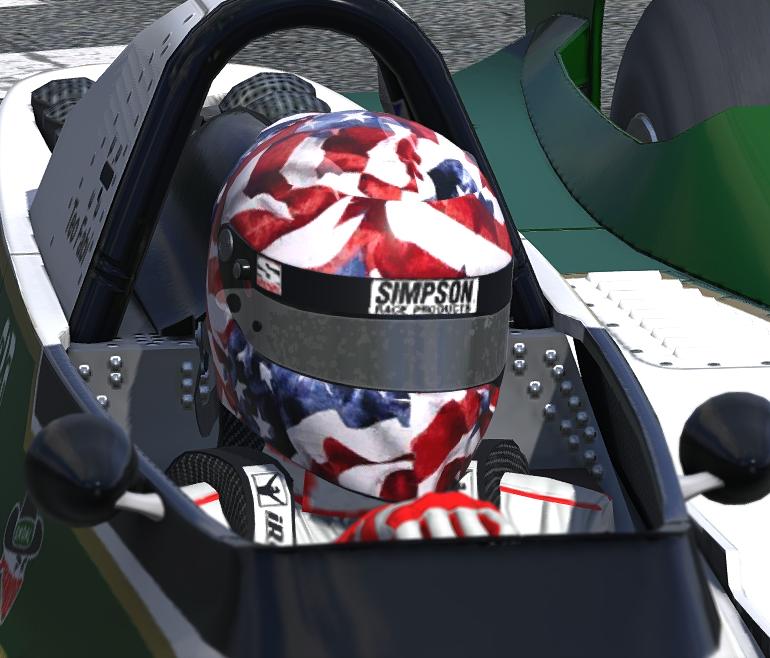 American Flag helmet by Matthew S. - Trading Paints